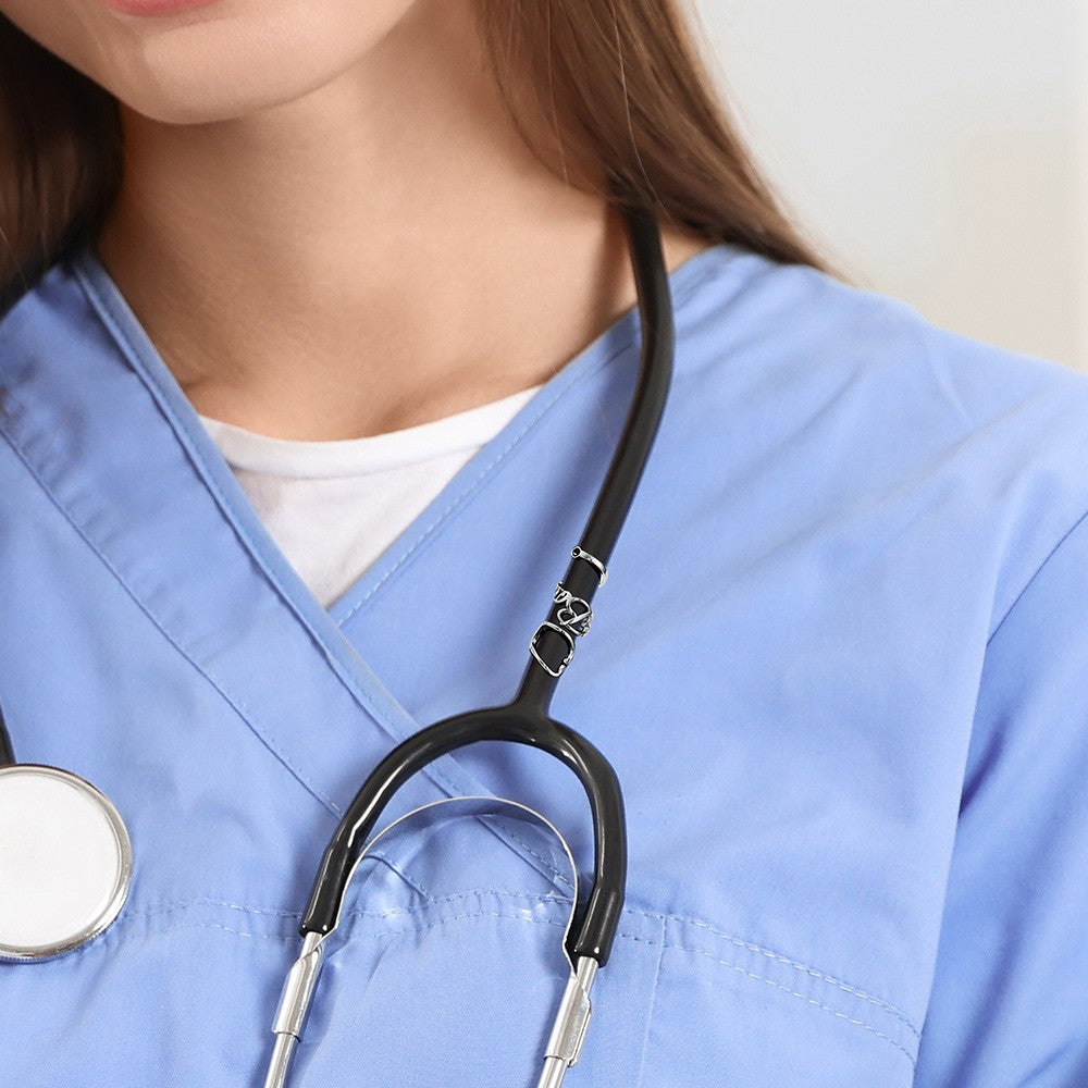 Personalized Stethoscope ID Tag with Birthstone & Name, Appreciation/Graduation Gift for Doctor/Nurse/Medical Students