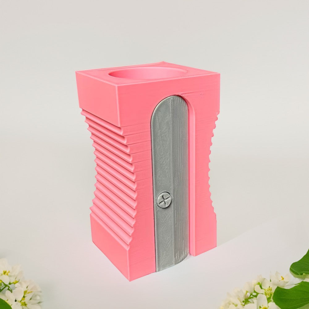 3D Printed Pencil Sharpener Shape Desk Organizer, Pens Organizer in Sharpener Design, Colorful Stationery Office Supplies, Gift for Teachers/Students