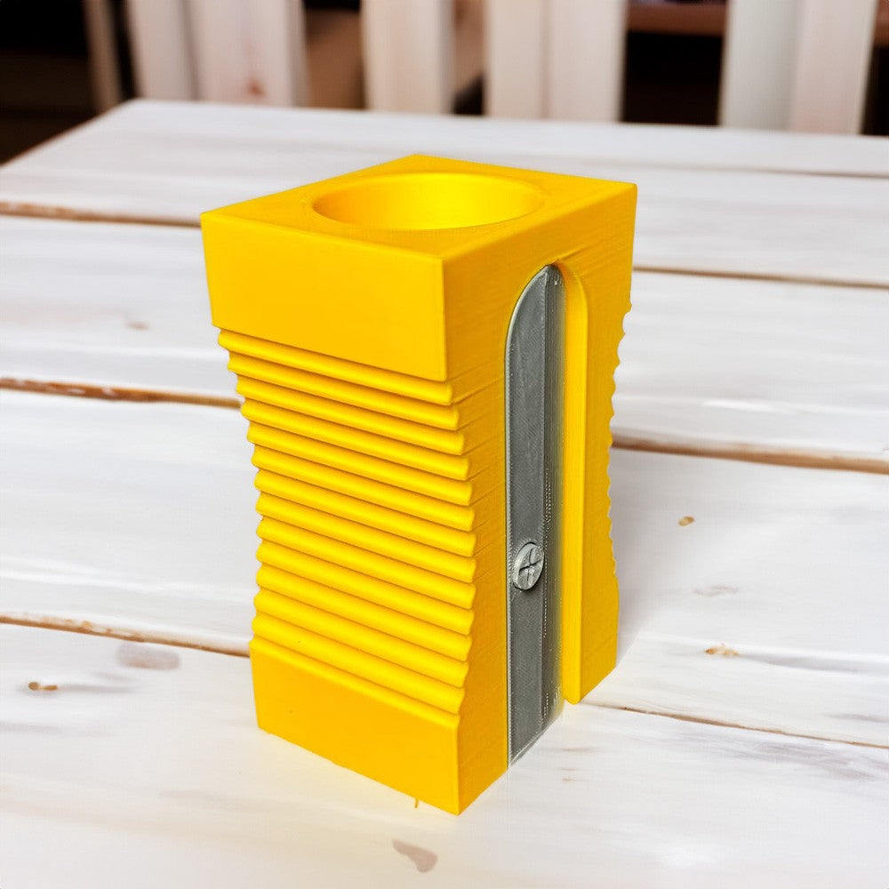 3D Printed Pencil Sharpener Shape Desk Organizer, Pens Organizer in Sharpener Design, Colorful Stationery Office Supplies, Gift for Teachers/Students