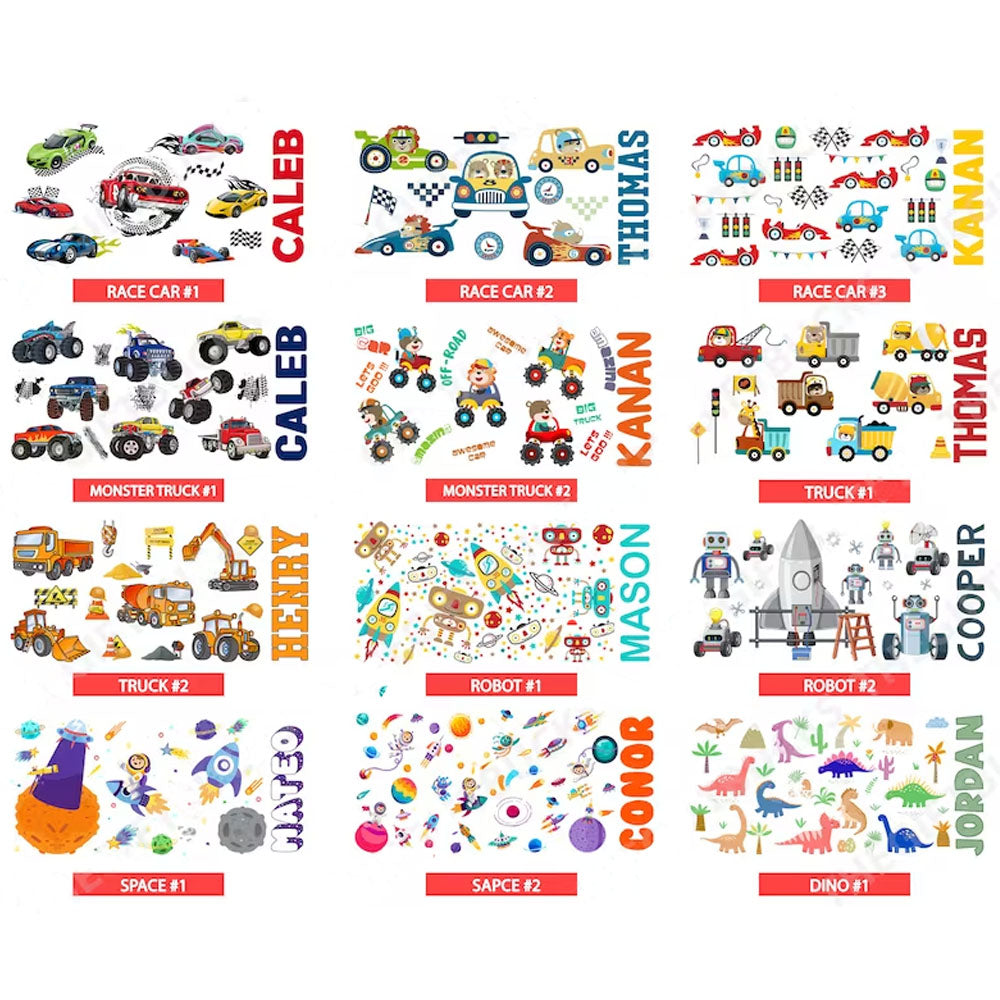 Custom Kids Water Bottle, Personalized Toddler Tumbler with Name, Children Back to School Thermos / Stainless Steel Cup for Boy and Girls