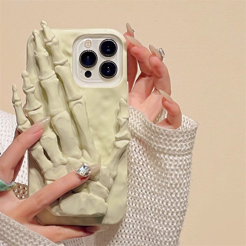 3D Skeleton Hand iPhone Case, Halloween Edition