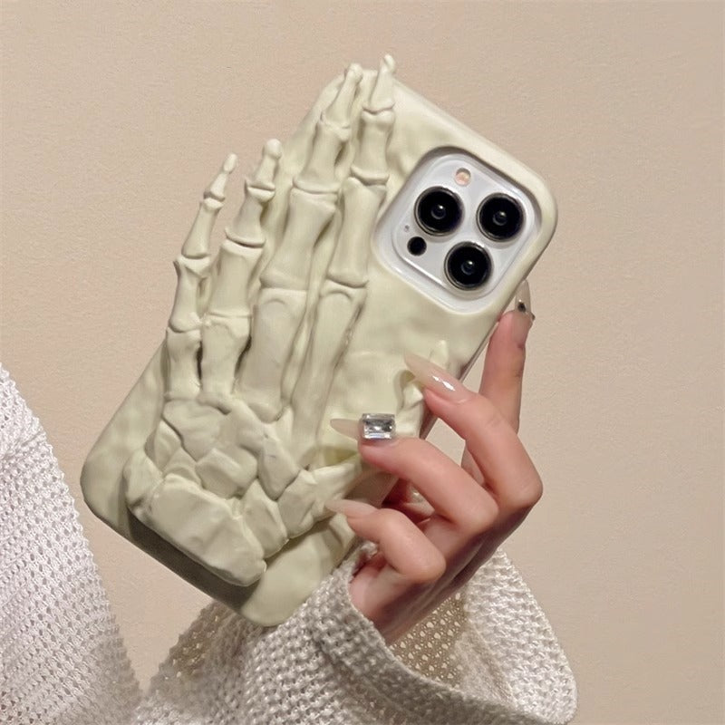 3D Skeleton Hand iPhone Case, Halloween Edition