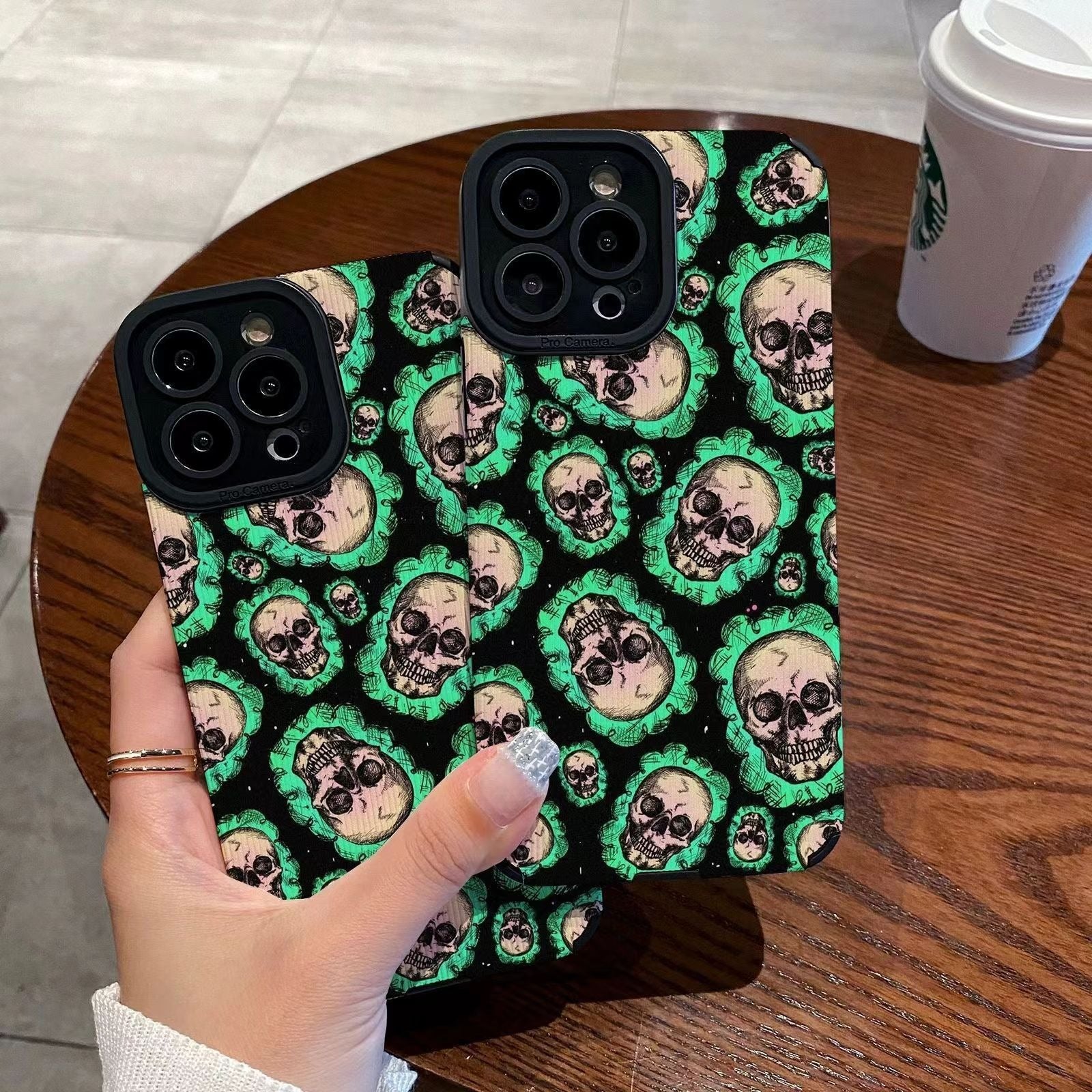 Skull Pattern iPhone Case