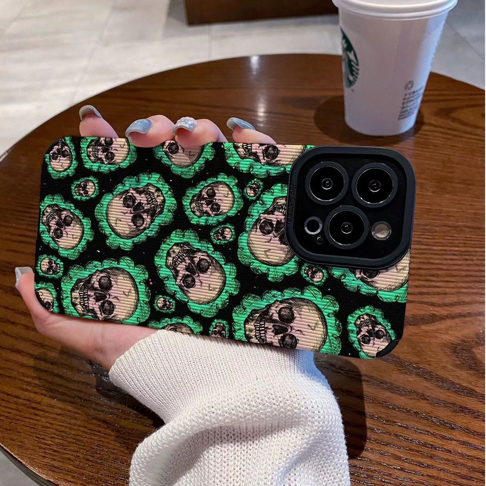 Skull Pattern iPhone Case