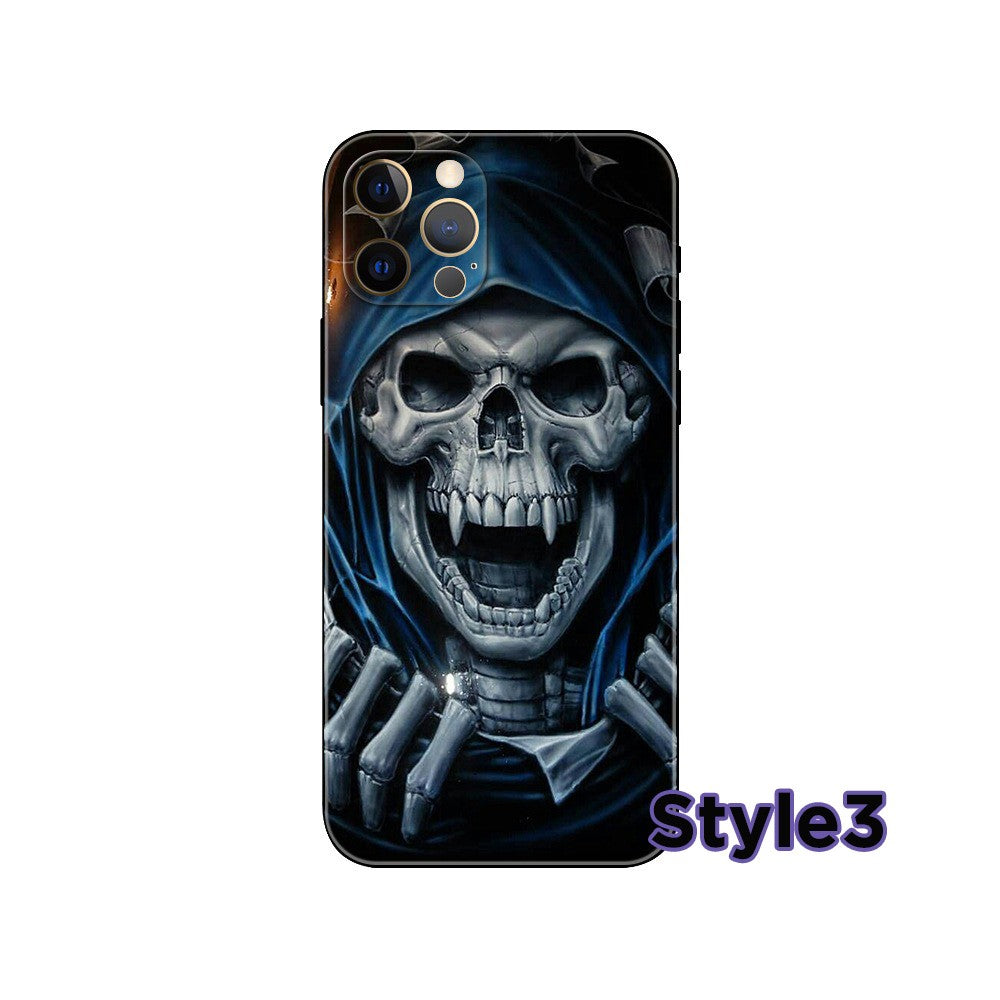 Skeleton Design iPhone Case,Multiple Styles Available,Halloween Vibes