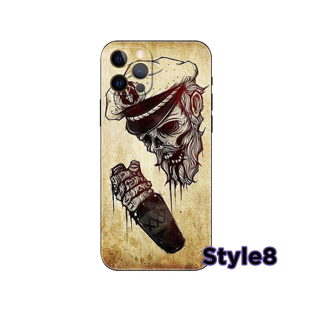 Skeleton Design iPhone Case,Multiple Styles Available,Halloween Vibes