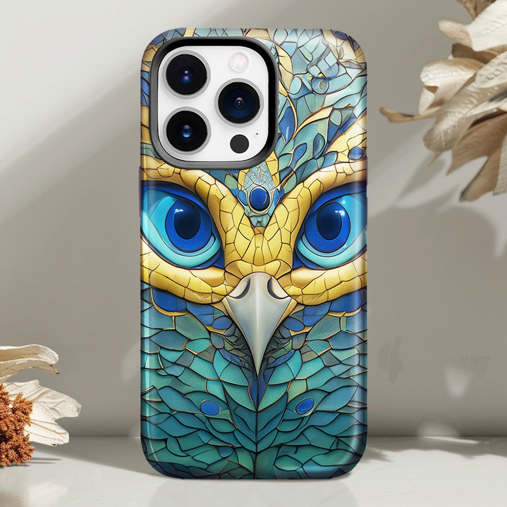 Vintage Eye Mosaic Style Phone Case,Multiple Styles for iPhone, Samsung Galaxy, Google Pixel