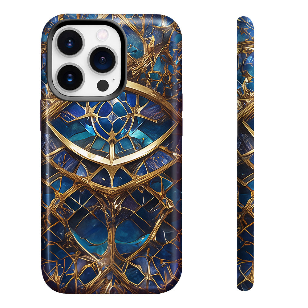 Vintage Eye Mosaic Style Phone Case,Multiple Styles for iPhone, Samsung Galaxy, Google Pixel