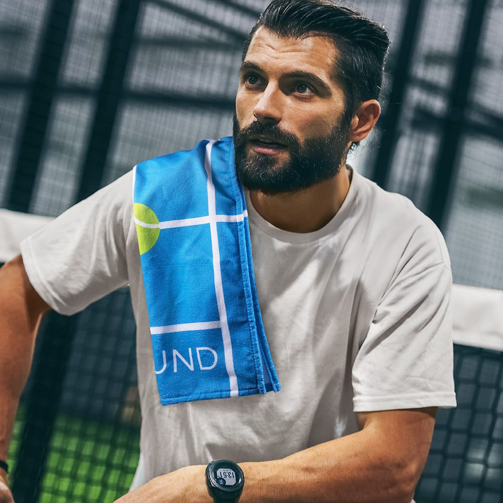 Personalized Tennis Towel with Name, Soft Absorbent Tennis Sweat Towel, Tennis Gear Stuff Accessories, Gym Gift for Tennis Lover/Tennis Team