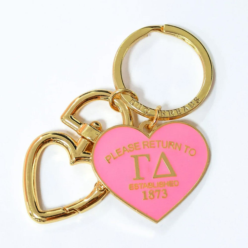 Sorority Please Return Key Ring