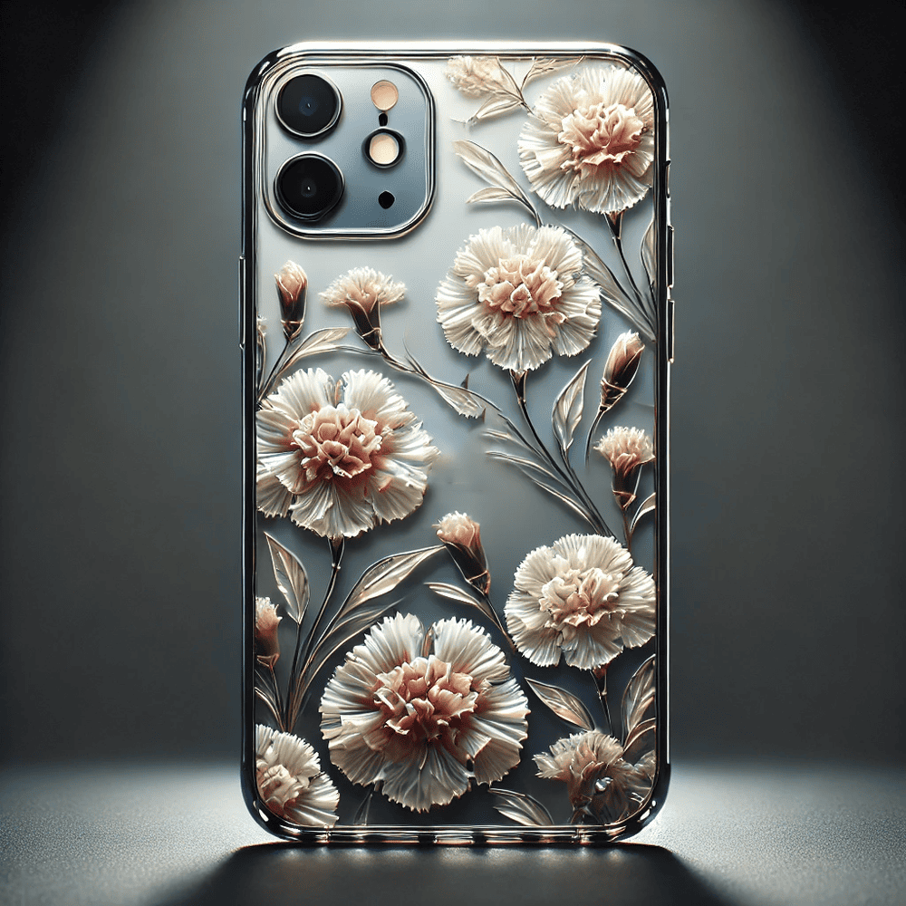 Personalized Floral Birth Month Phone Case , Multiple Styles Available for iPhone, Samsung Galaxy, Google Pixel, Xiaomi