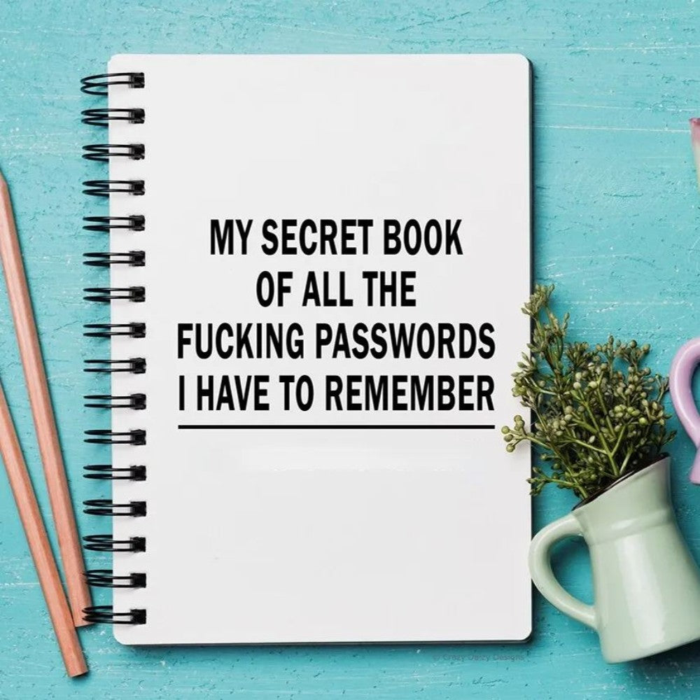 Funny Forgetful Notebook
