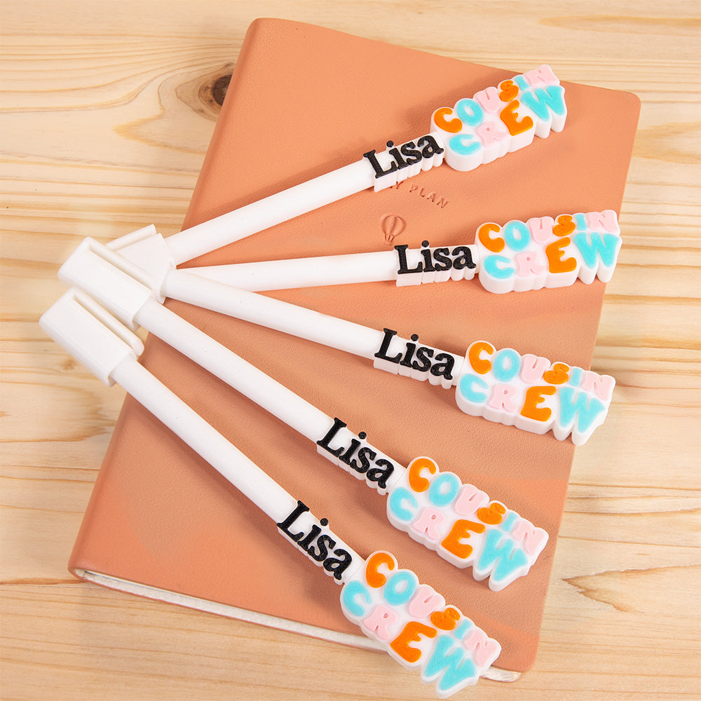 Personalized Family Bonding Pen, COUSIN CREW Custom Pen, Cousin Crew Personalized Pen Keep Your Family Close