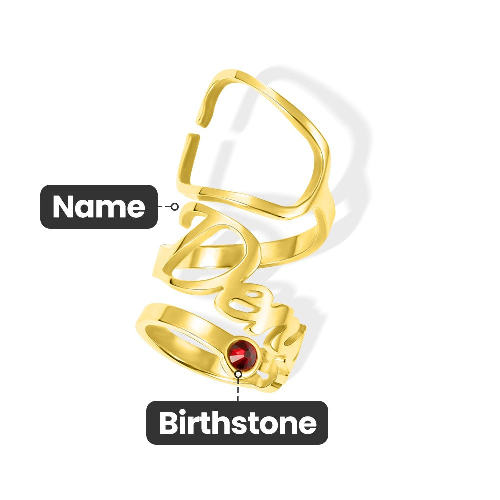Personalized Stethoscope ID Tag with Birthstone & Name, Appreciation/Graduation Gift for Doctor/Nurse/Medical Students