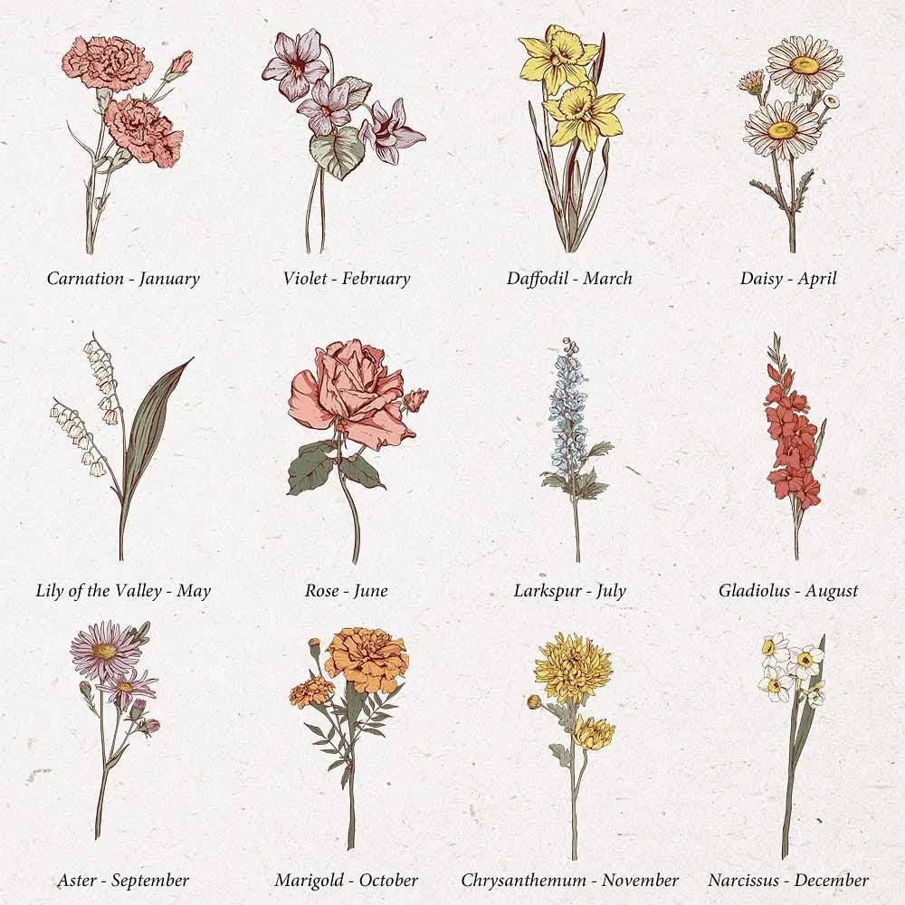 Personalized Birth Flower Ruffle Princess Apron with Pockets, Custom Name Apron for Kitchen/Garden/Nail Salon, Gifts for Chef/Manicurist/Gardener