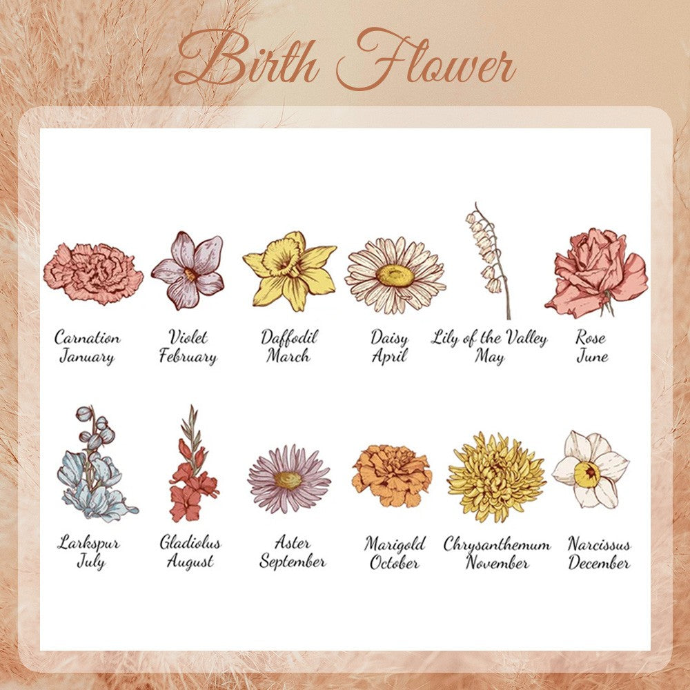 Personalized Name Birth Flower Floppy Sun Hat, Custom Straw Beach Hat for Honeymoon, Bachelorette Party Favor, Gift for Women/Girls/Bridesmaids