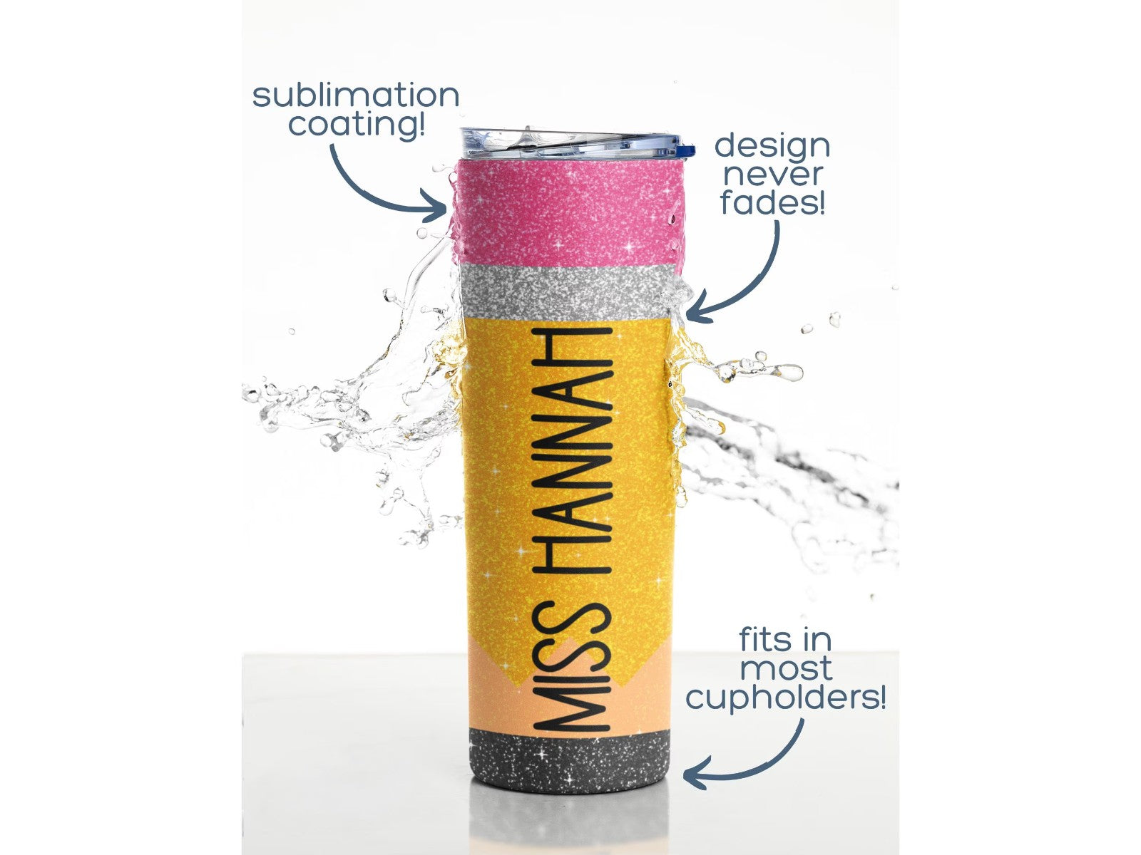 Teacher Gifts Teacher Tumbler Teacher Appreciation Gifts Teacher Christmas Gift Teacher Cup Pencil Tumbler Personalized Teacher Tumbler