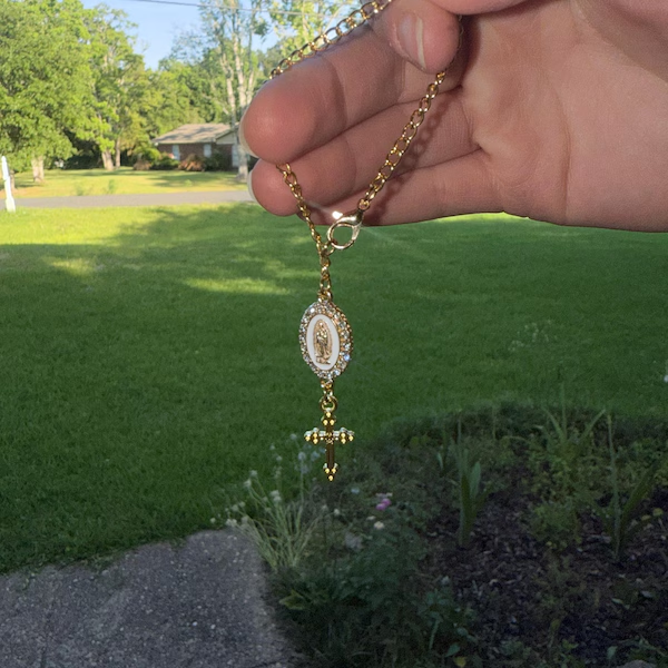 Steering Wheel Rosary Charm Accessory l Rosary Car Charm Accessory l Car Accessory l Car Charms l Car Decor l Unique Trendy Car Charms Decor