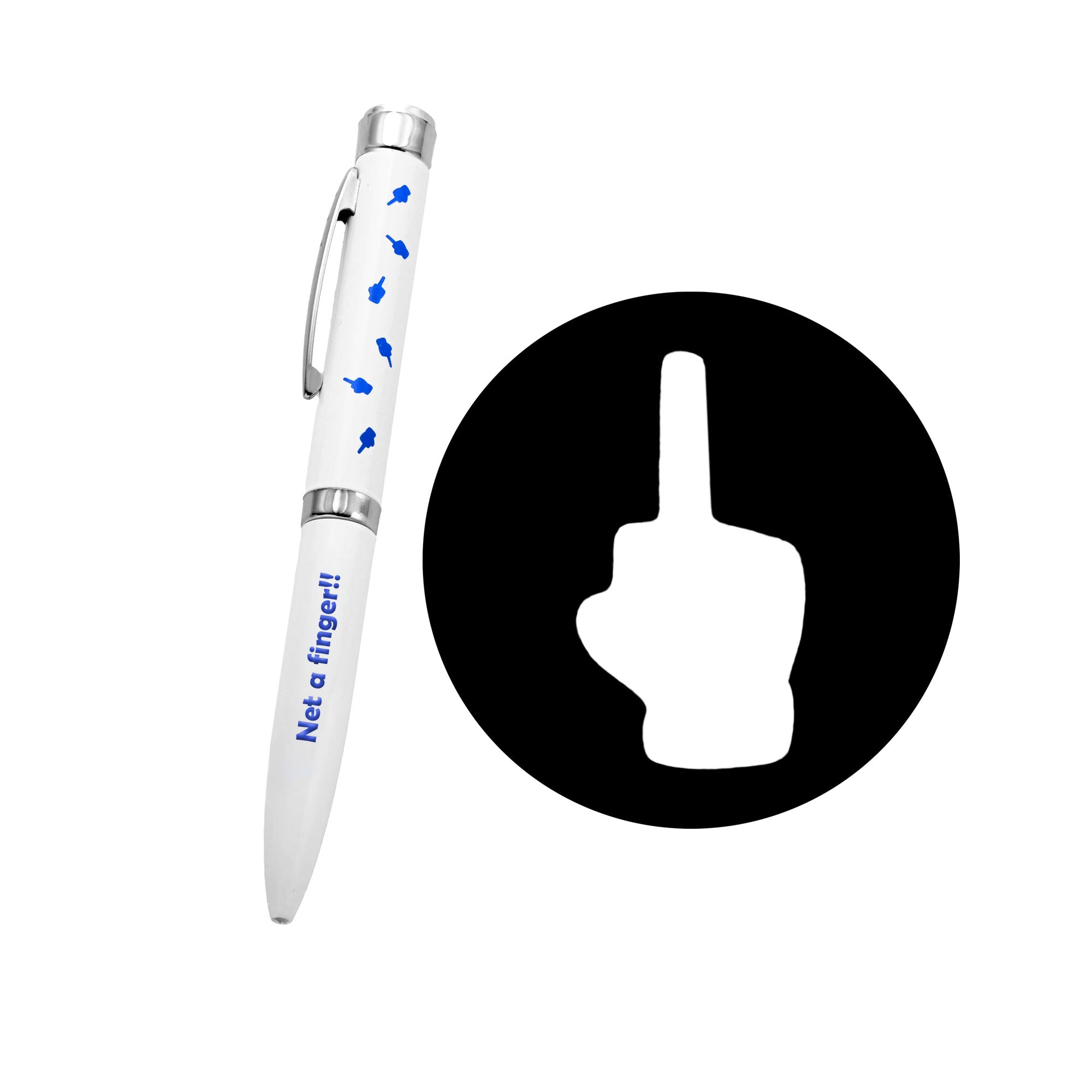 Middle Finger Projector Pen Fuck You Fuck Off Projection Pen