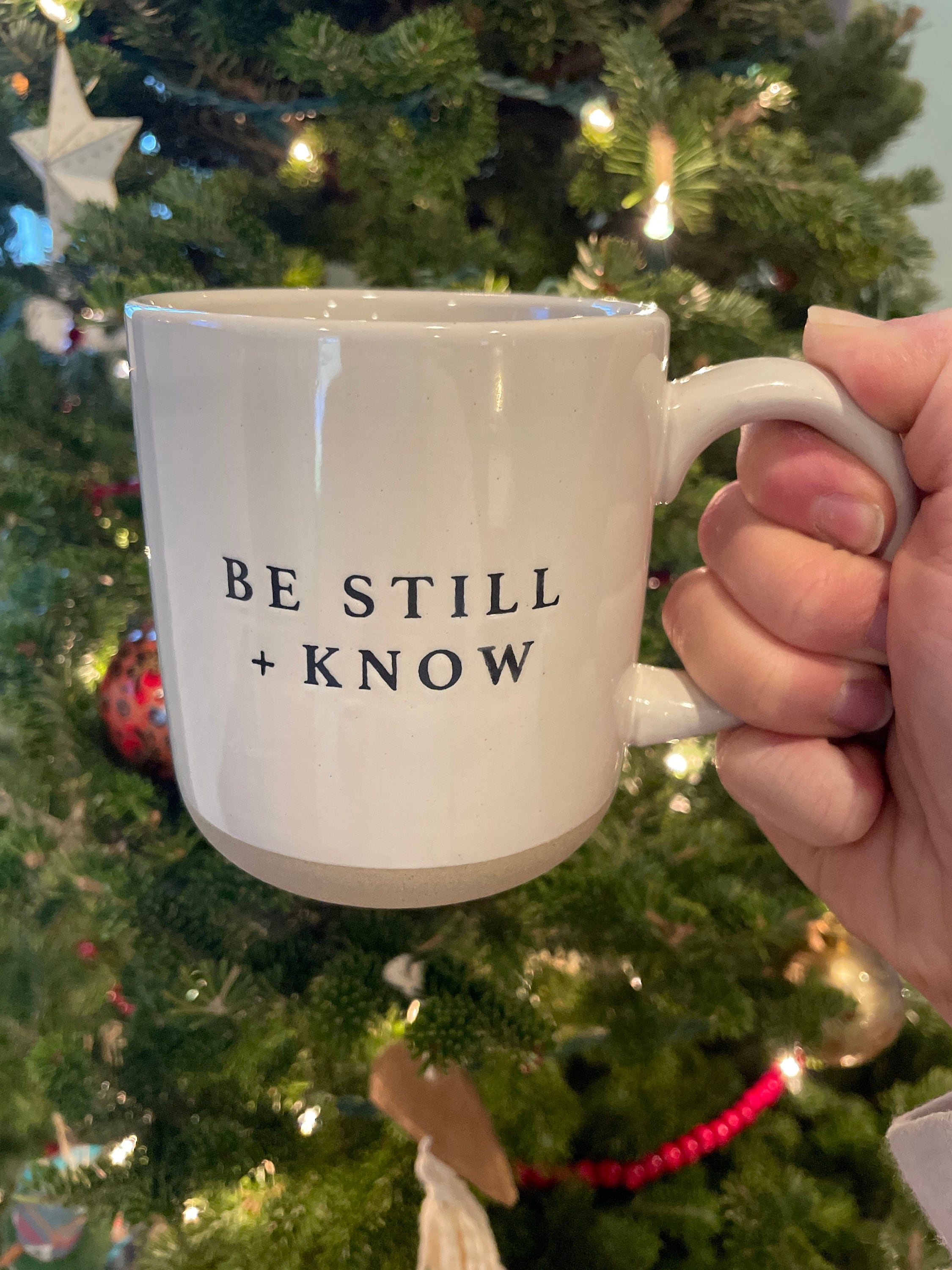 Be Still + Know Coffee Mug | Psalm 46:10 Scripture Coffee Mug | Christian Mug | Bible Verse Mug | Positive Coffee Mug | Bible Study Gift