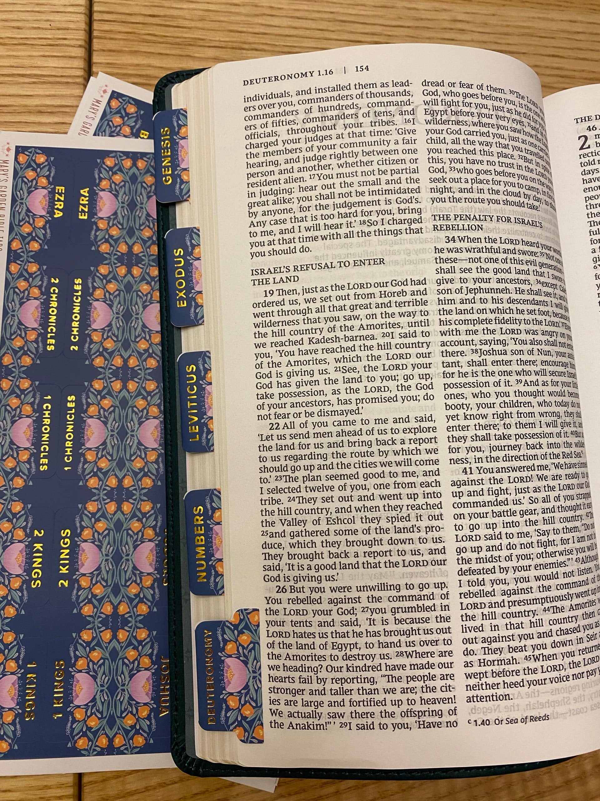 Mary's Garden Catholic Bible Tabs