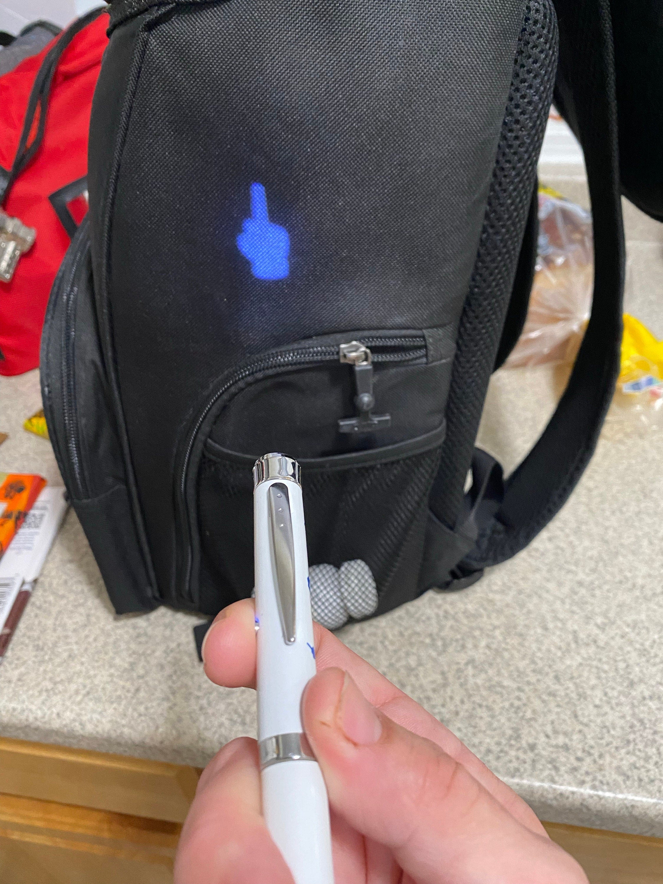 Middle Finger Projector Pen Fuck You Fuck Off Projection Pen