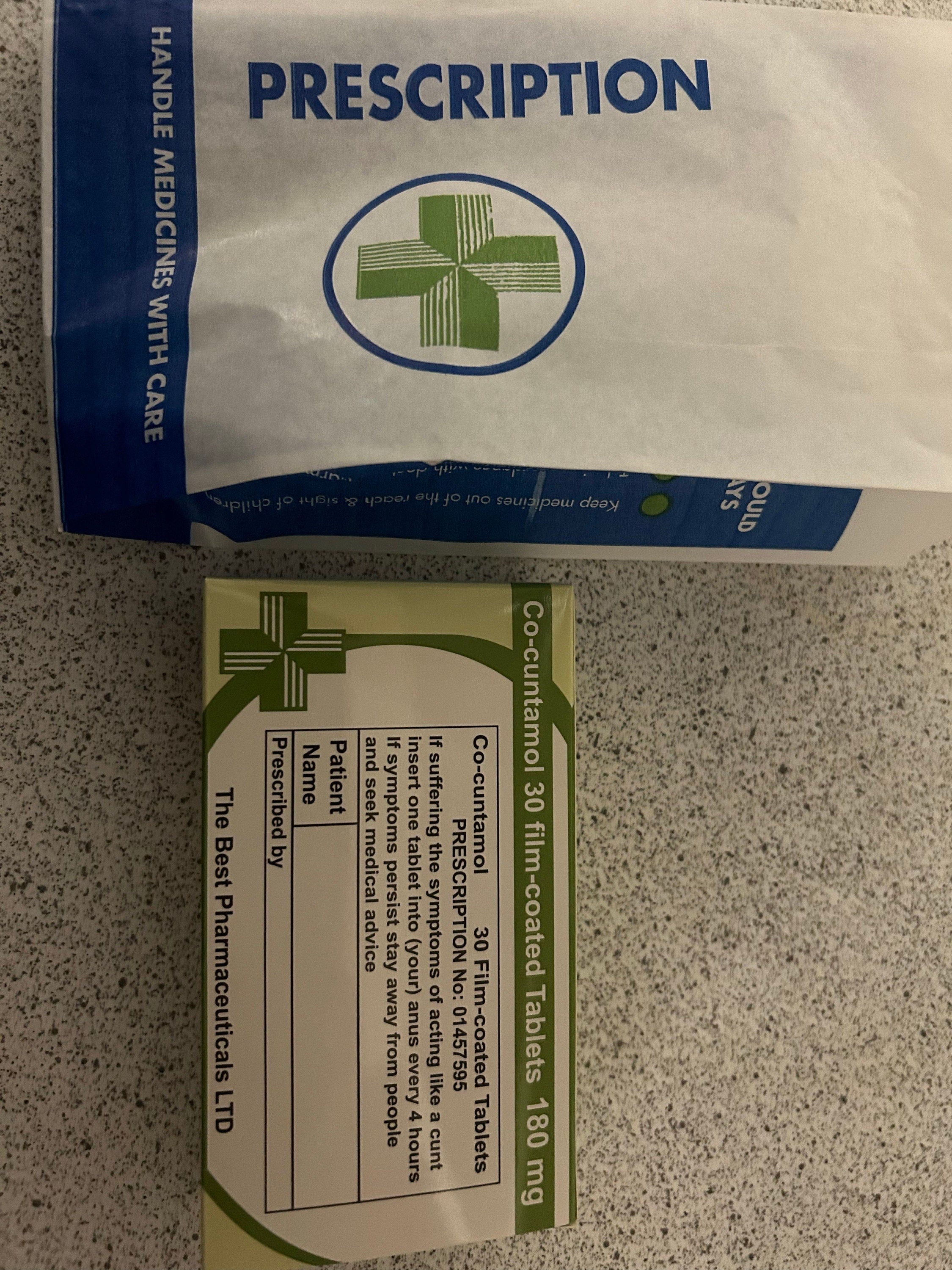 (Sets of 2) Novelty Joke Pill Tablet Box - Fun Rude Xmas/Birthday Gift - Funny Prank Present