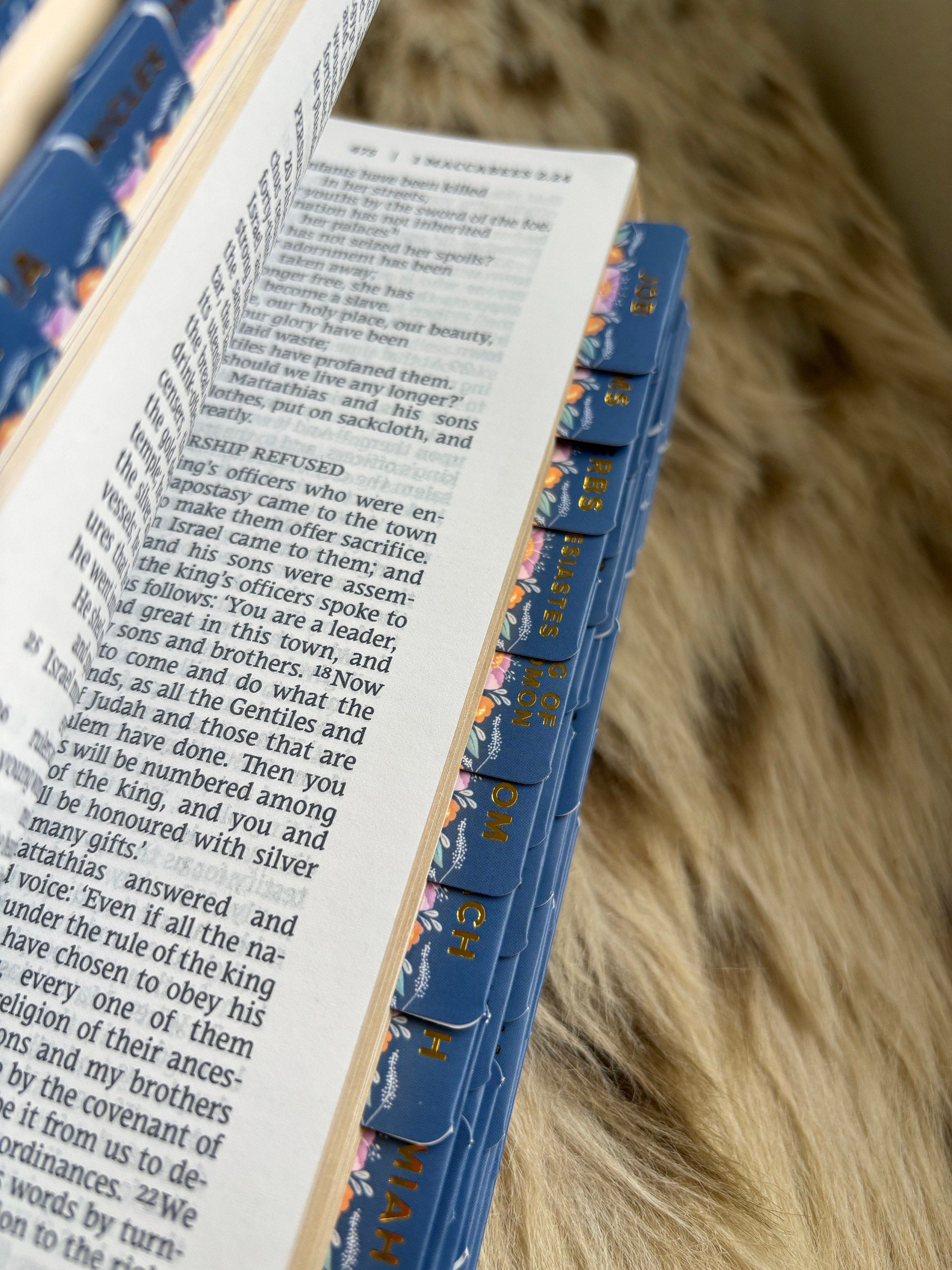 Mary's Garden Catholic Bible Tabs