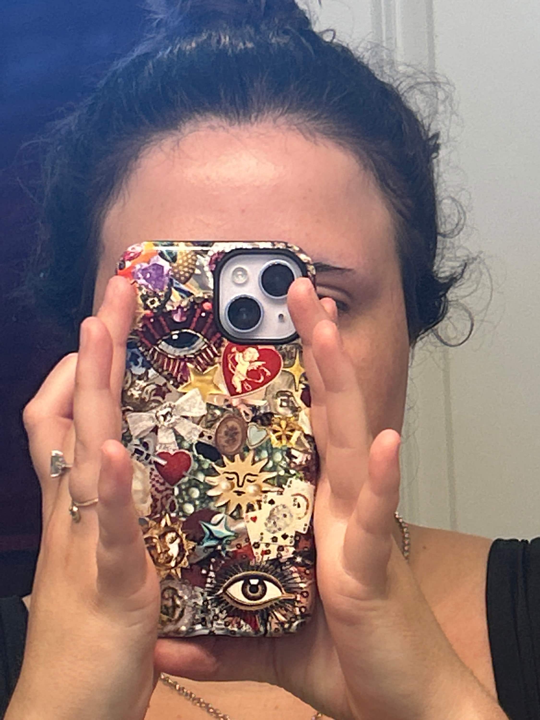 Vintage Mosaic Charm Phone Case, Mosaic Tiles Case, Mosaic Art, iPhone 15 14 13 12 11 Pro Max 8 Plus X, Samsung Galaxy S23 S22 S20 Ultra