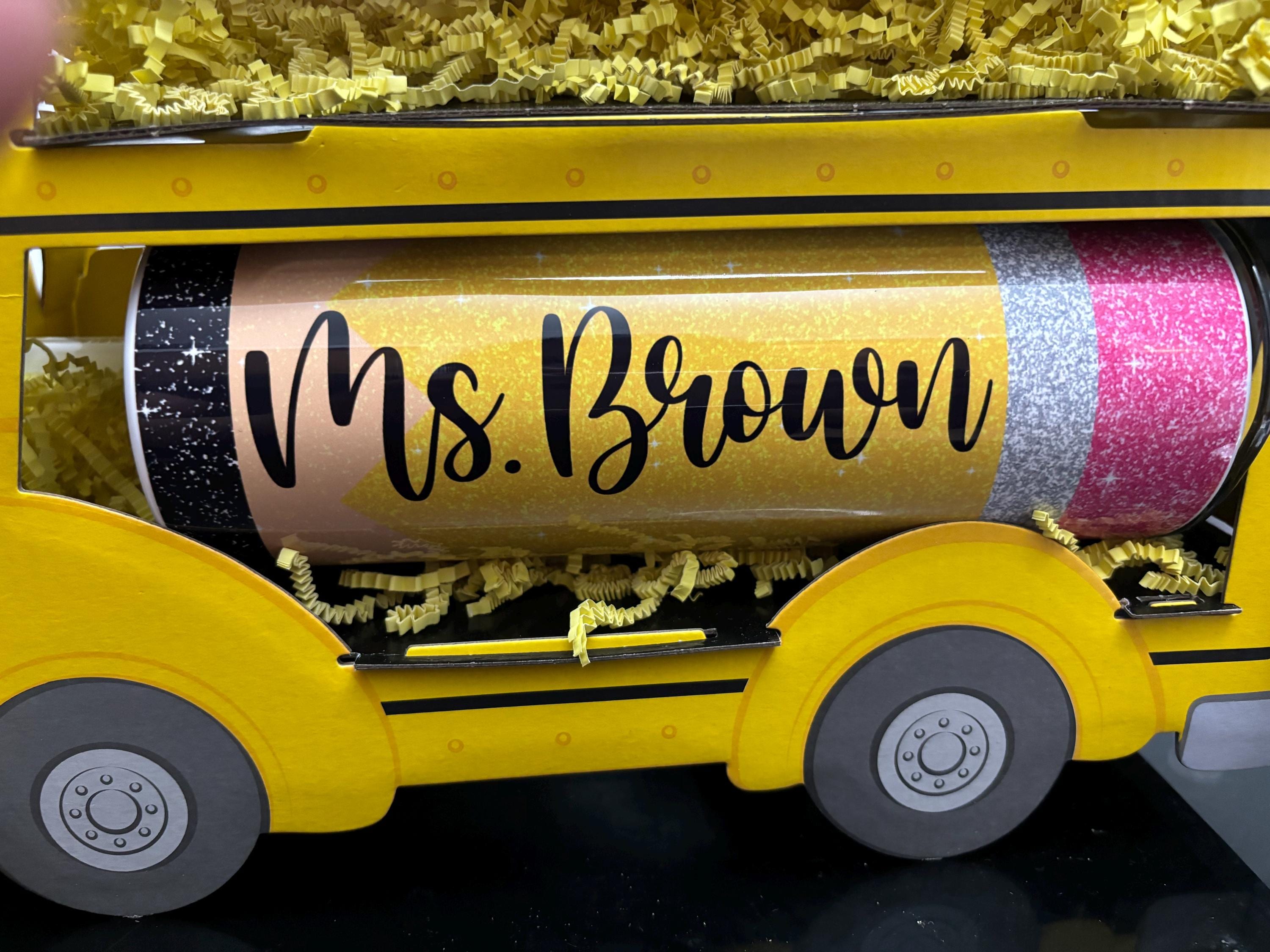 Teacher Gifts Teacher Tumbler Teacher Appreciation Gifts Teacher Christmas Gift Teacher Cup Pencil Tumbler Personalized Teacher Tumbler