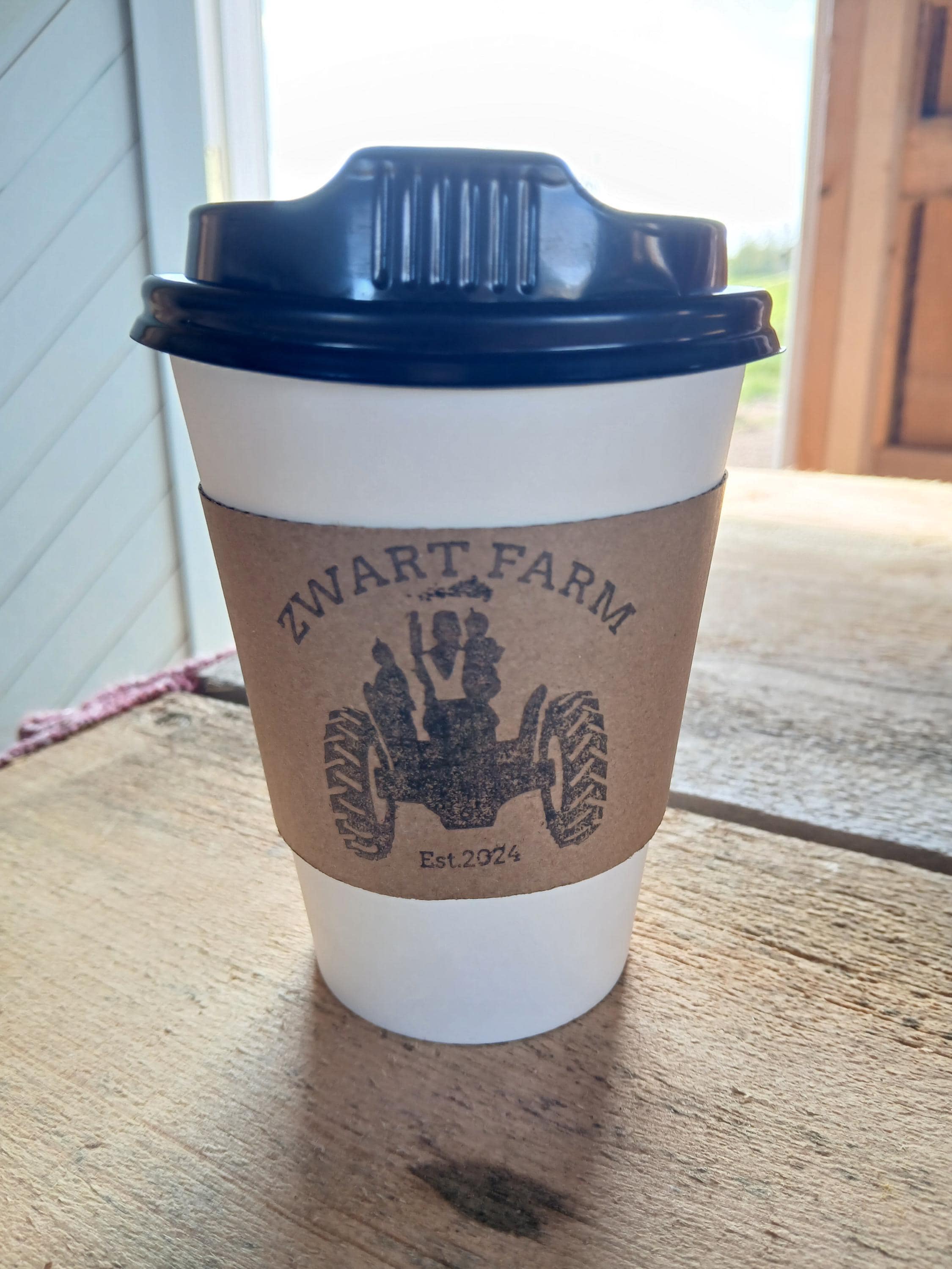 Custom Logo Wood Stamp for Business, Coffee Cup Stamp, Wedding Stamp with Ink Pad, Small Business Rubber Stamps, Kraft Paper Bag Branding, Small & Large Stamps for Mailers