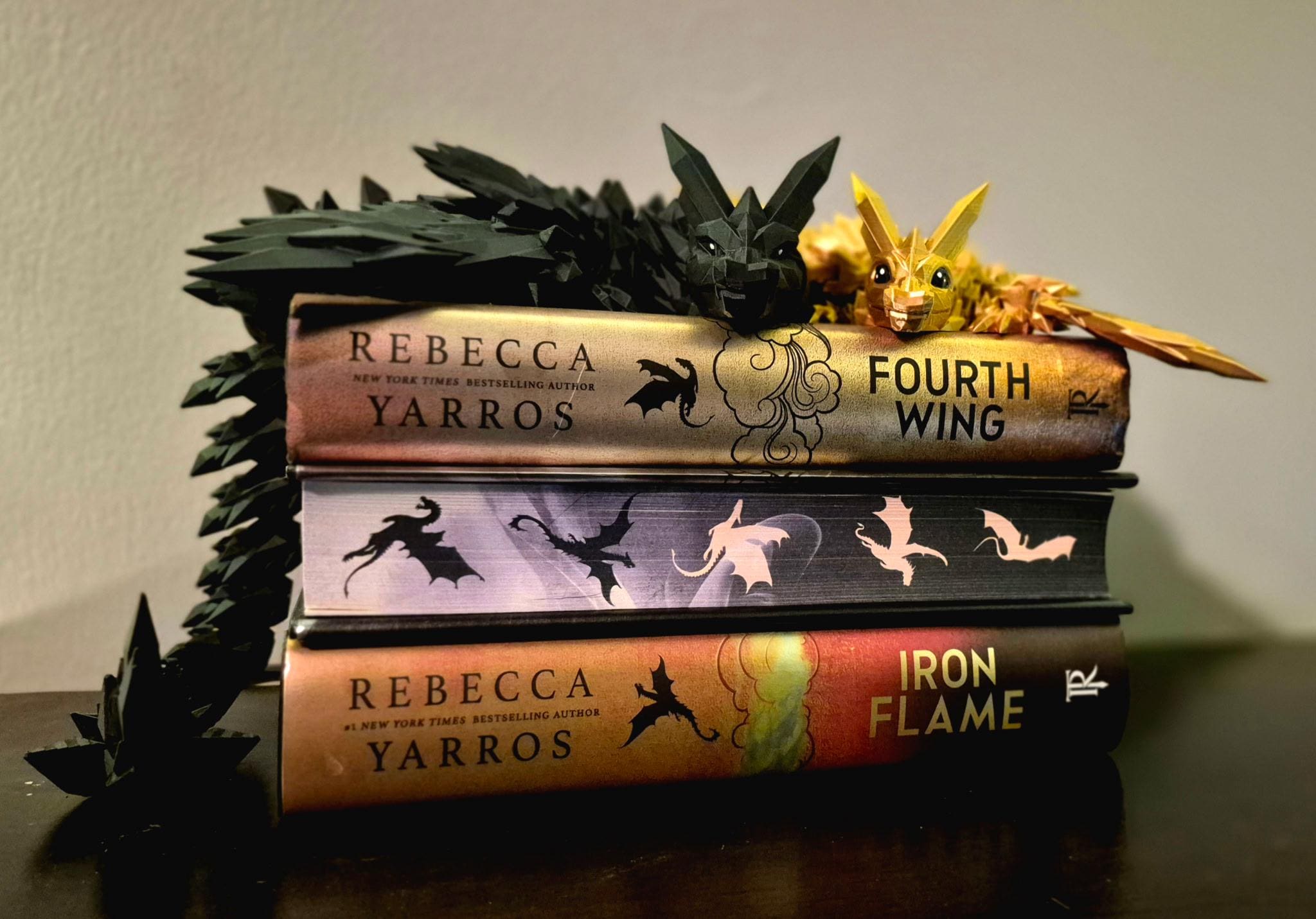 3D Printed Dragon | Articulated Fourth Wing Inspired Dragons | Bookshelf Decor | Fidget Spinner | Tairn Sgaeyl Andarna | Reader Gift Idea