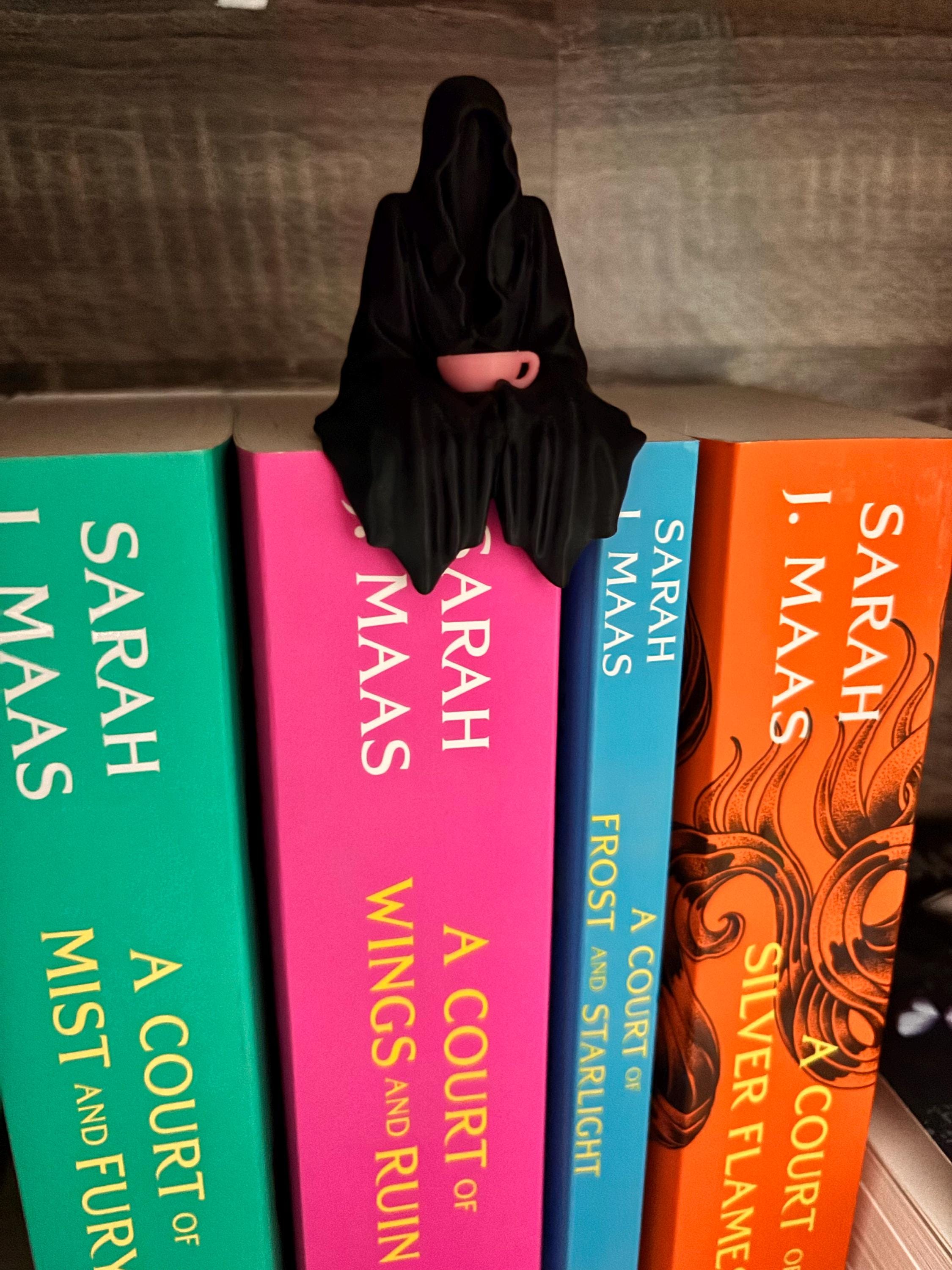 ACOTAR Suriel Bookshelf Accessory | Velaris Ghost Fantasy | Suriel Tea Court of Thorns