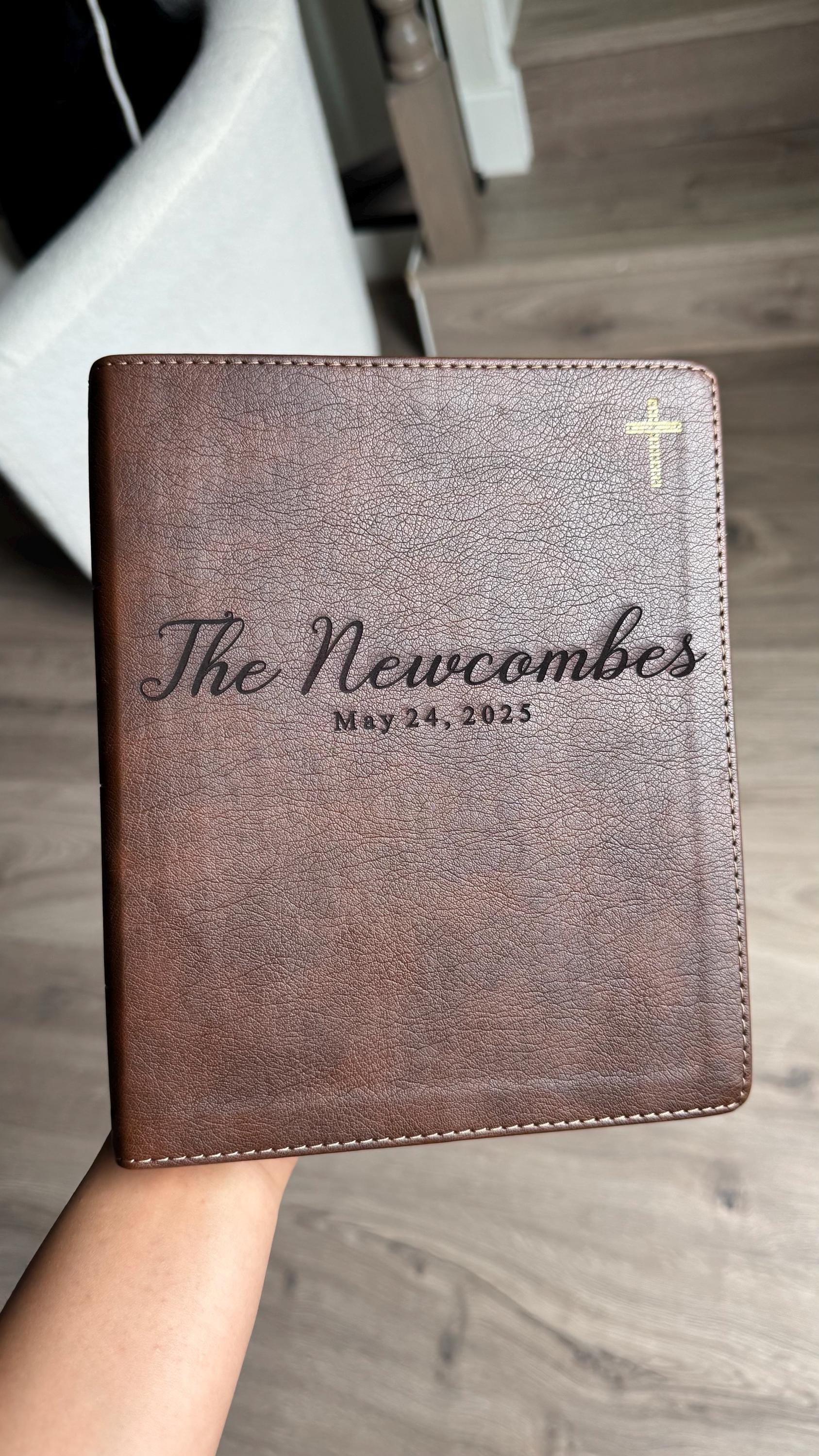 Personalized NIV Family Bible, Custom Engraved NIV Family Journaling Bible, Wedding Gifts, Christian Gifts, Family Bible for Wedding