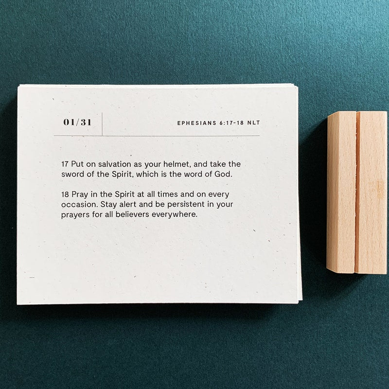 31 Unique Scripture Card with Stand Memory Verse Set Scripture Card to Hand Out Verse Simple Memory Card Scripture Bible Prayer Card Verse