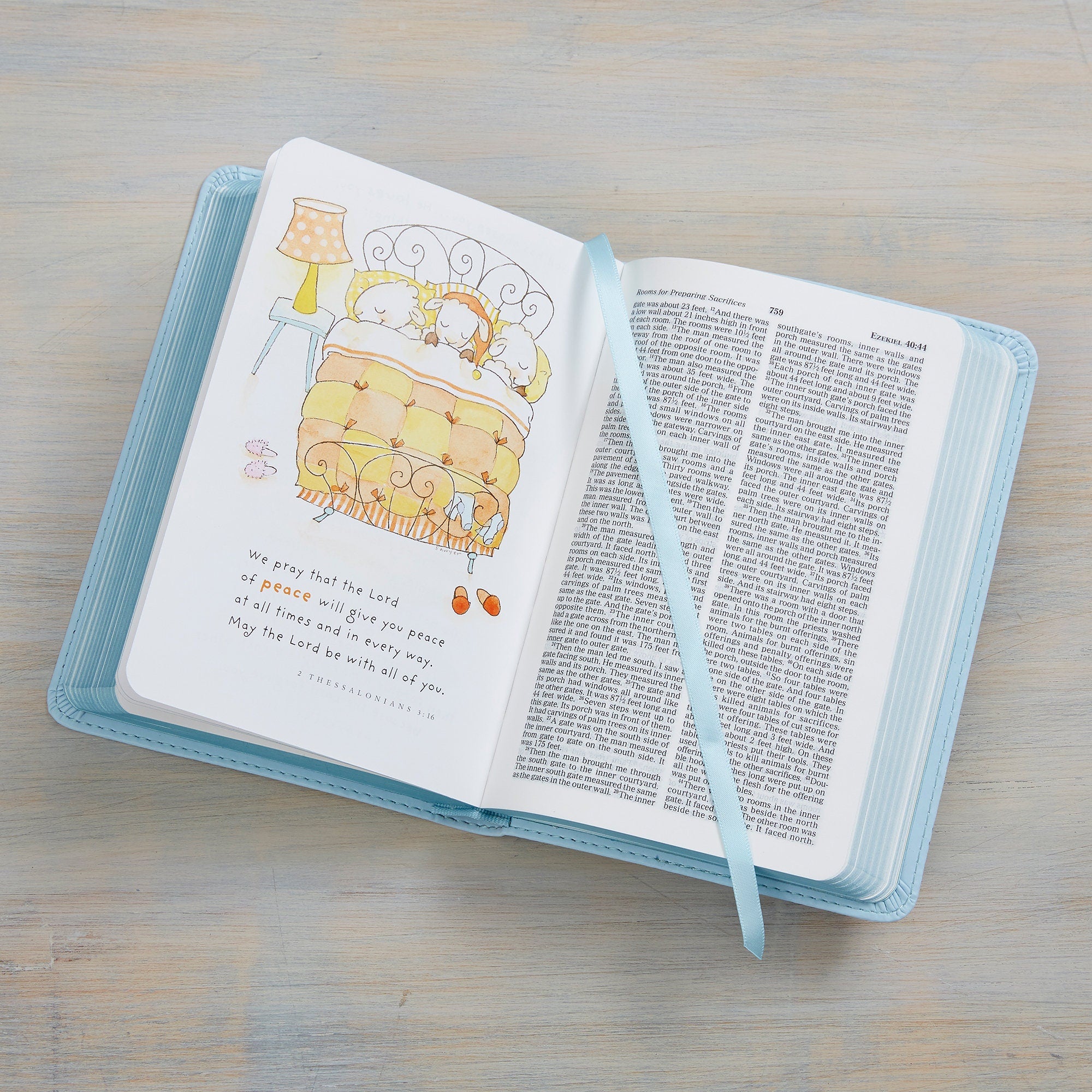 Woolly Lamb Personalized Children's Bible, Religious Gifts, Children's Religious Gifts, Kids Bibles