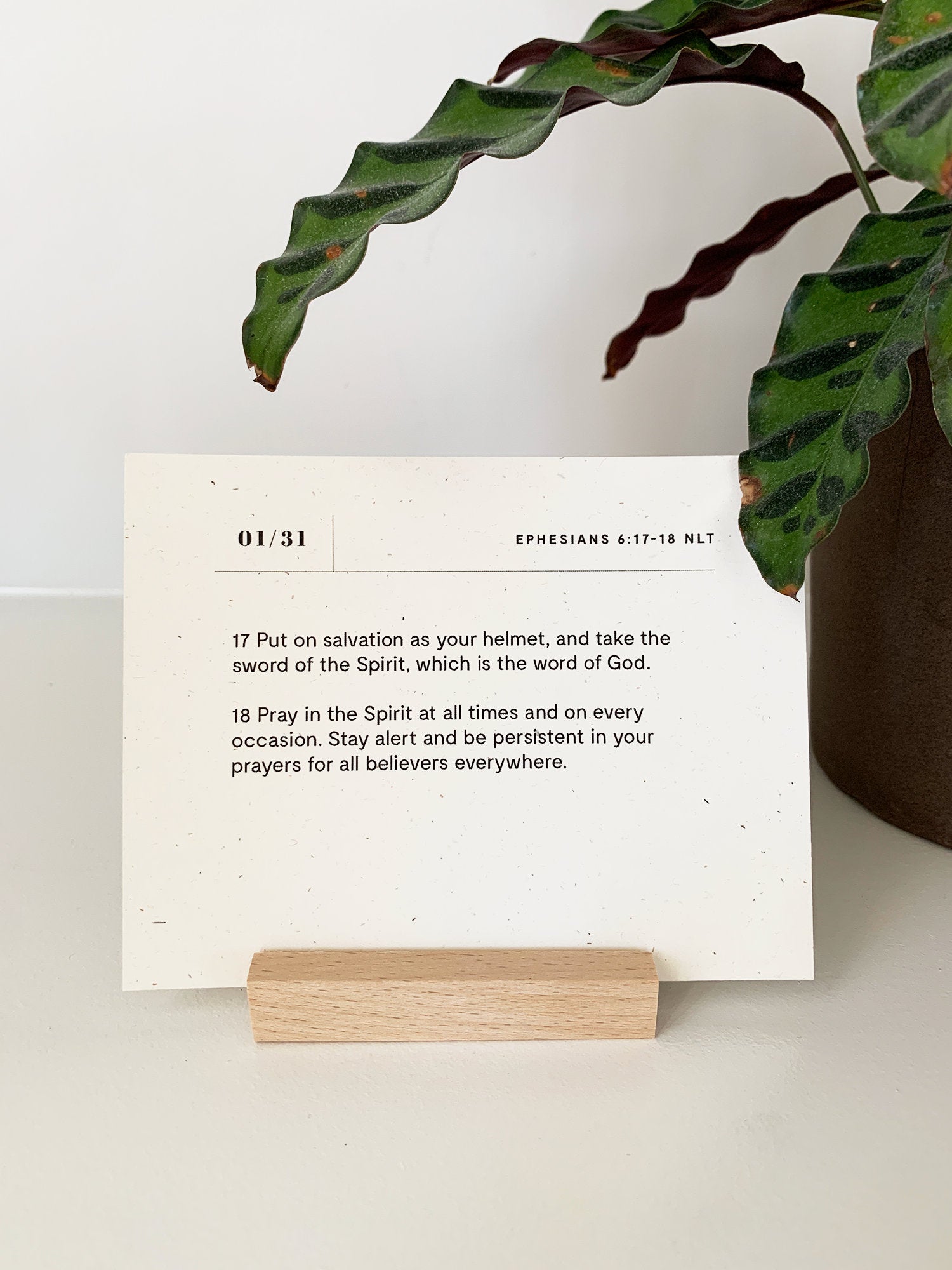 31 Unique Scripture Card with Stand Memory Verse Set Scripture Card to Hand Out Verse Simple Memory Card Scripture Bible Prayer Card Verse