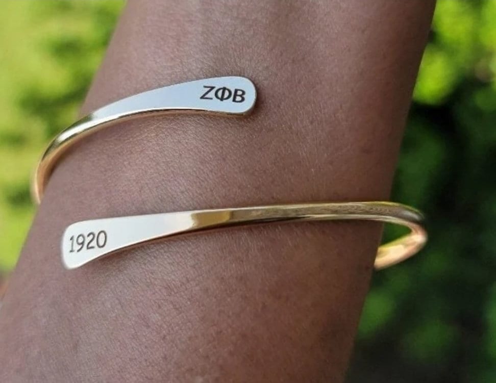 Divine Nine Sorority Bracelet - HBCU Sorority Bracelet - African American Sorority - Sorority Birthday Gifts