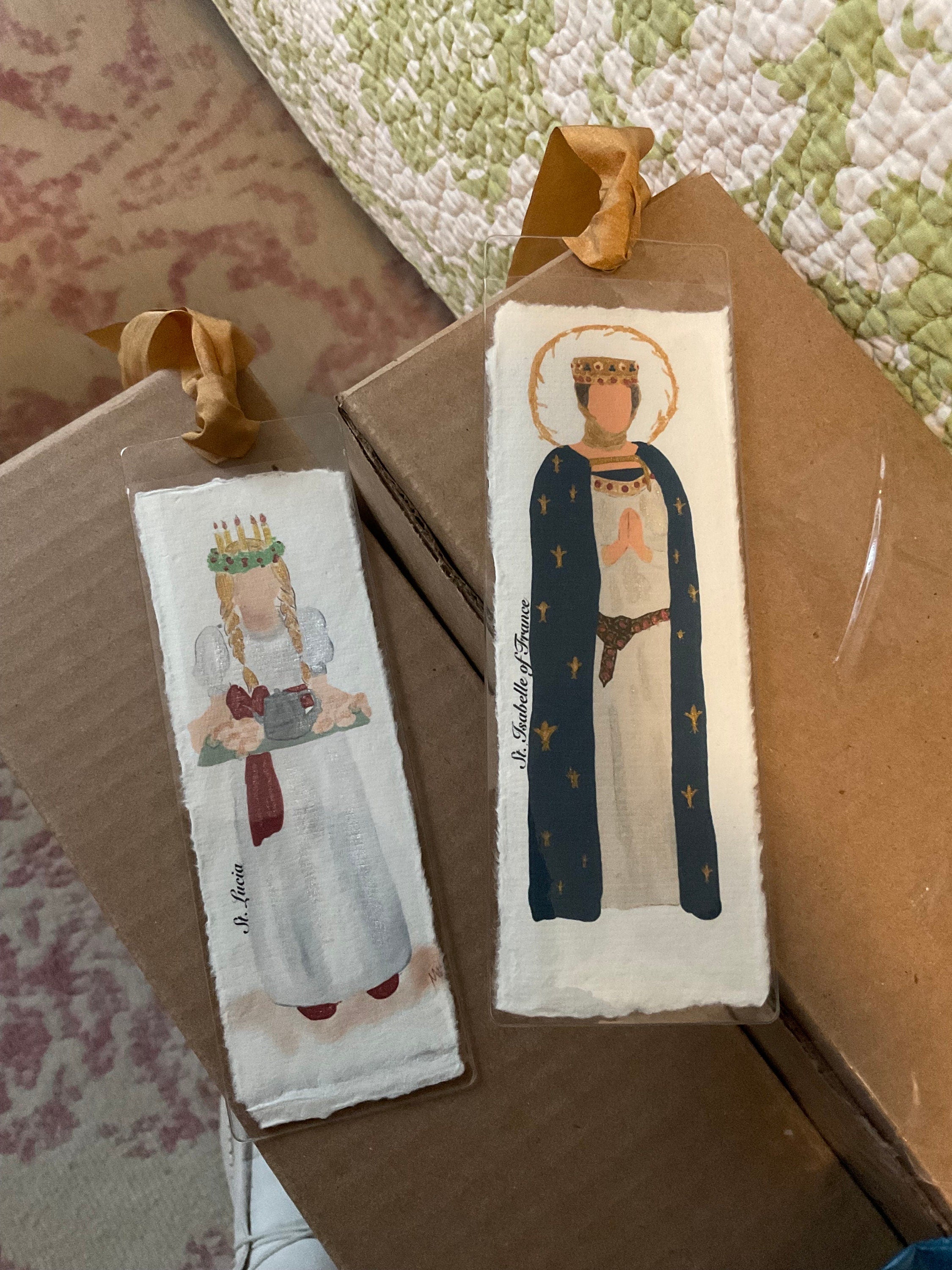 Watercolor Bookmarks