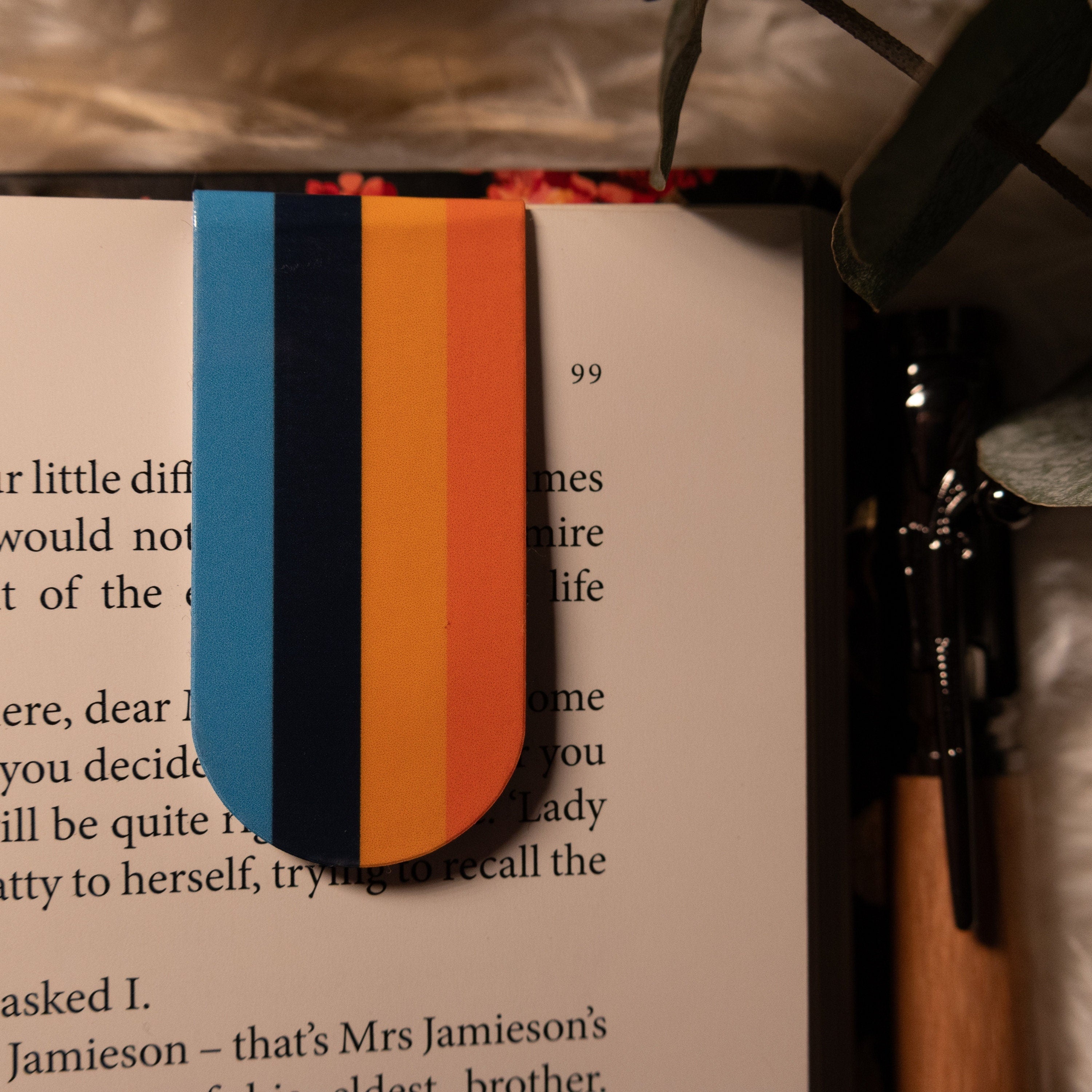 2 pc Magnetic Bookmark | Magnetic Clip | Color Palette Collection | Book Accessories | Minimalist | Book Lover | Birthday Gift | Gift Ideas