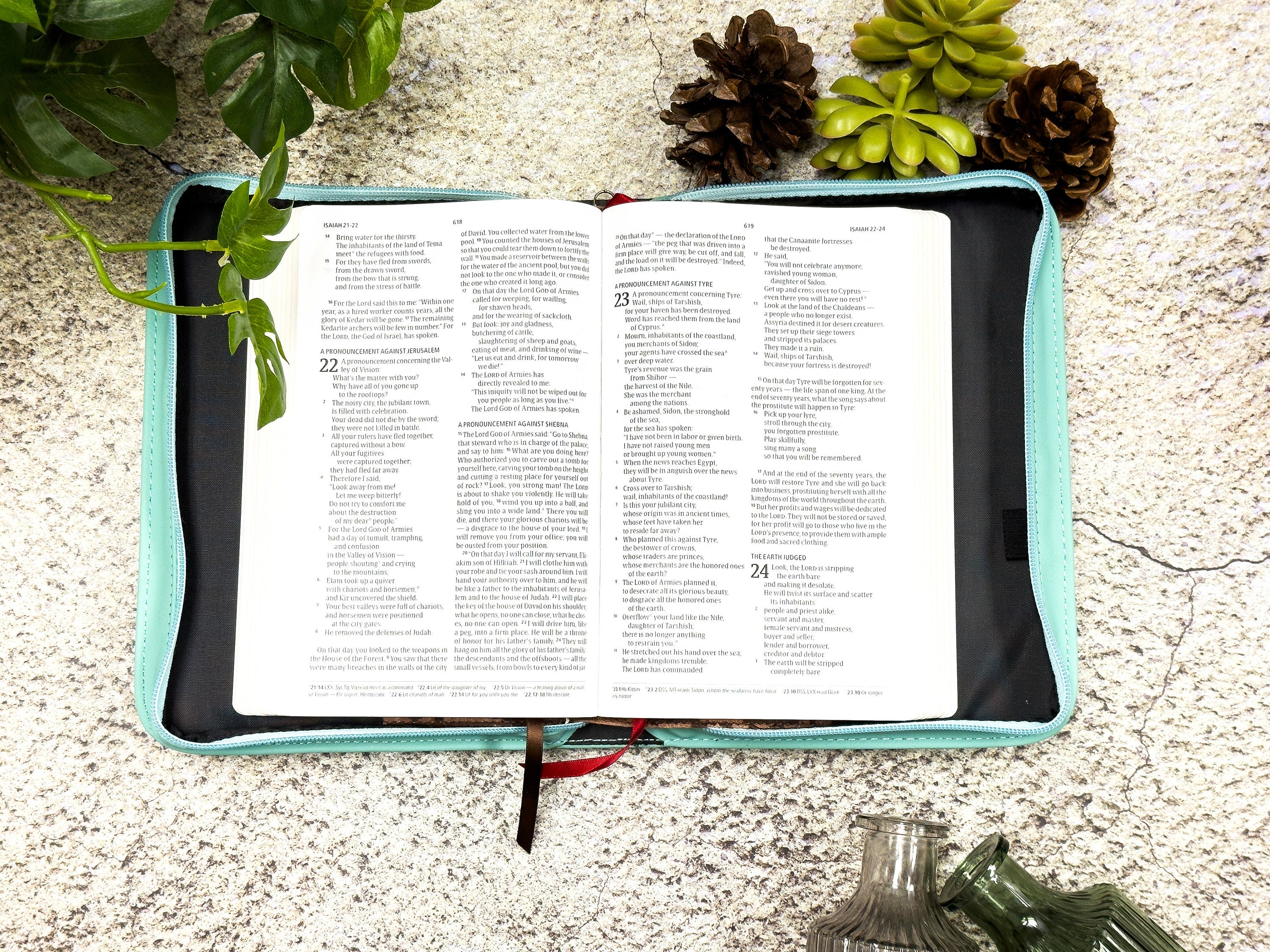 Personalized Bible Cover, Monogram Engraved Leather Bible Cover, Custom Cover For Bible, Religious Gifts, Gifts For Grandma, Christmas Gift