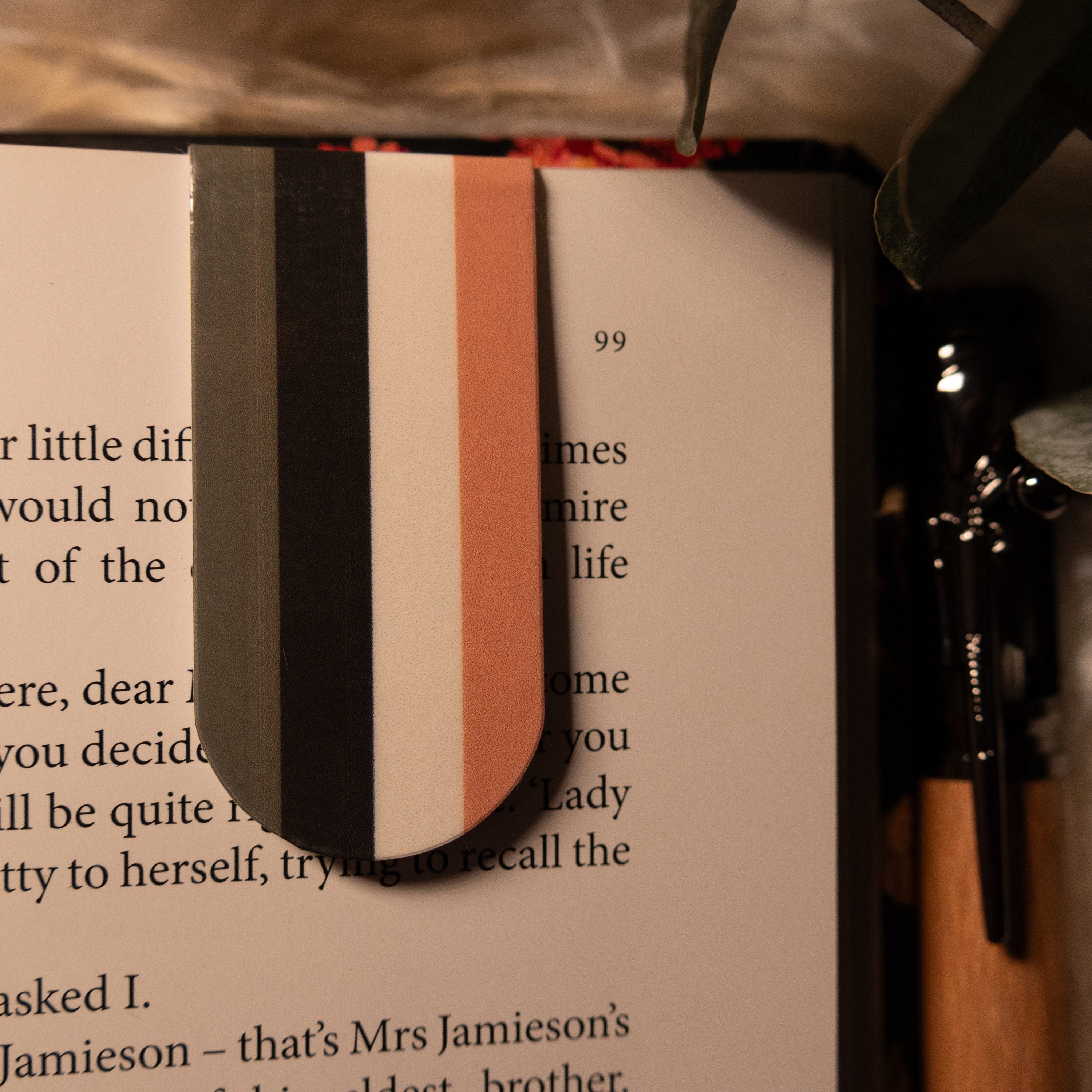 2 pc Magnetic Bookmark | Magnetic Clip | Color Palette Collection | Book Accessories | Minimalist | Book Lover | Birthday Gift | Gift Ideas