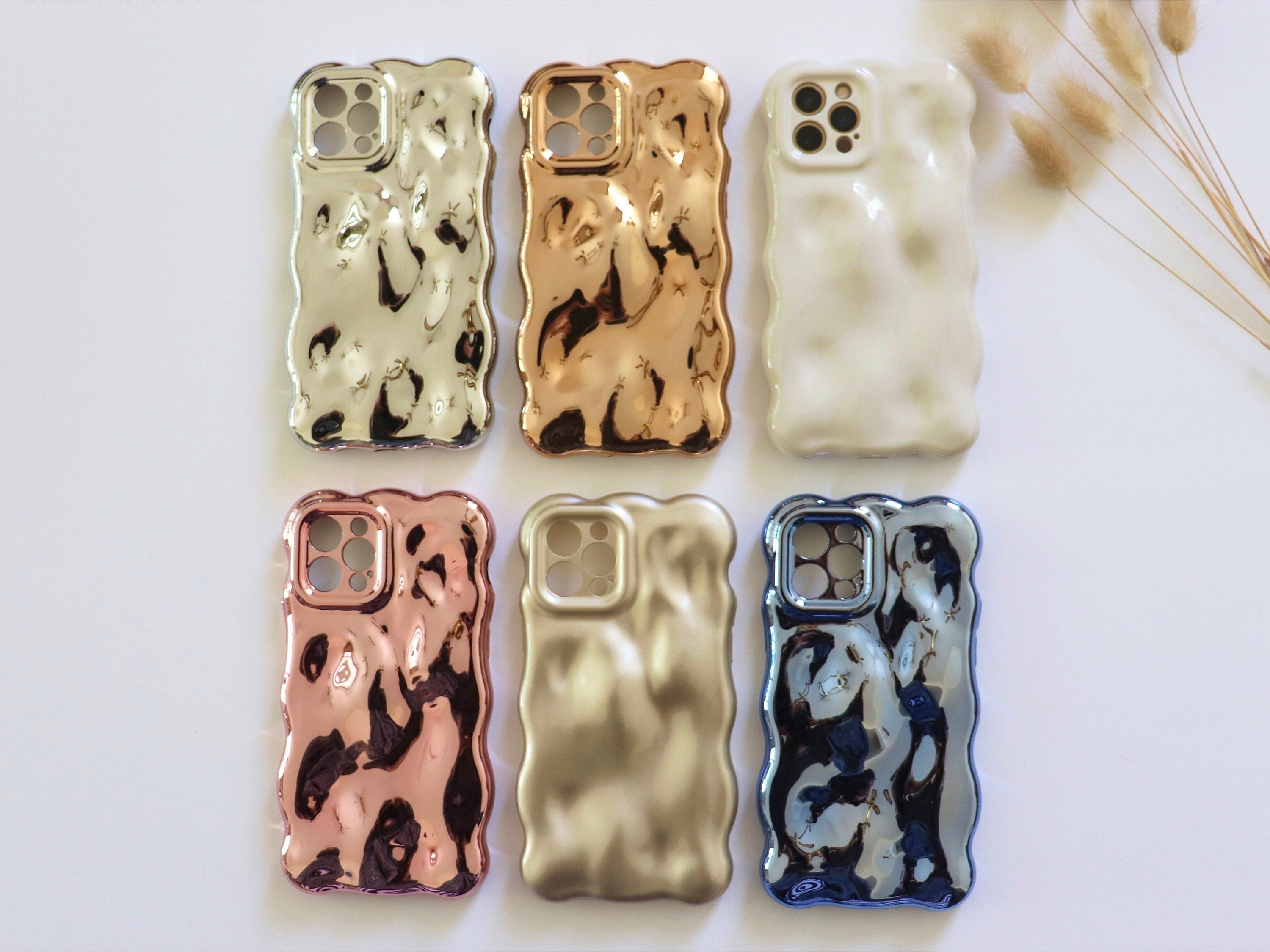 Wave Swirl Phone Case, 3d Phone Case | iPhone 15, iPhone 14, iPhone 13, iPhone 12, iPhone 11, Pro Max Mini Plus, Aesthetic Phone Case