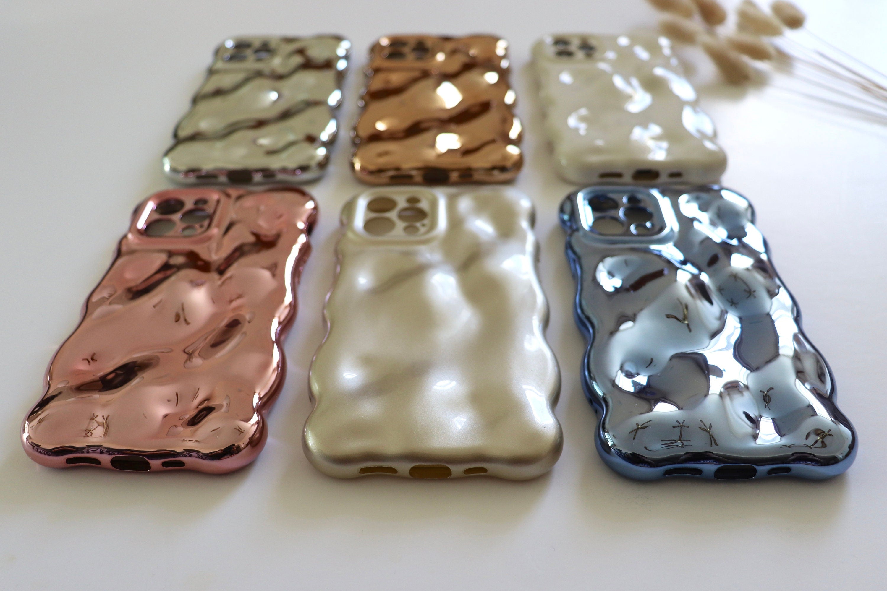 Wave Swirl Phone Case, 3d Phone Case | iPhone 15, iPhone 14, iPhone 13, iPhone 12, iPhone 11, Pro Max Mini Plus, Aesthetic Phone Case