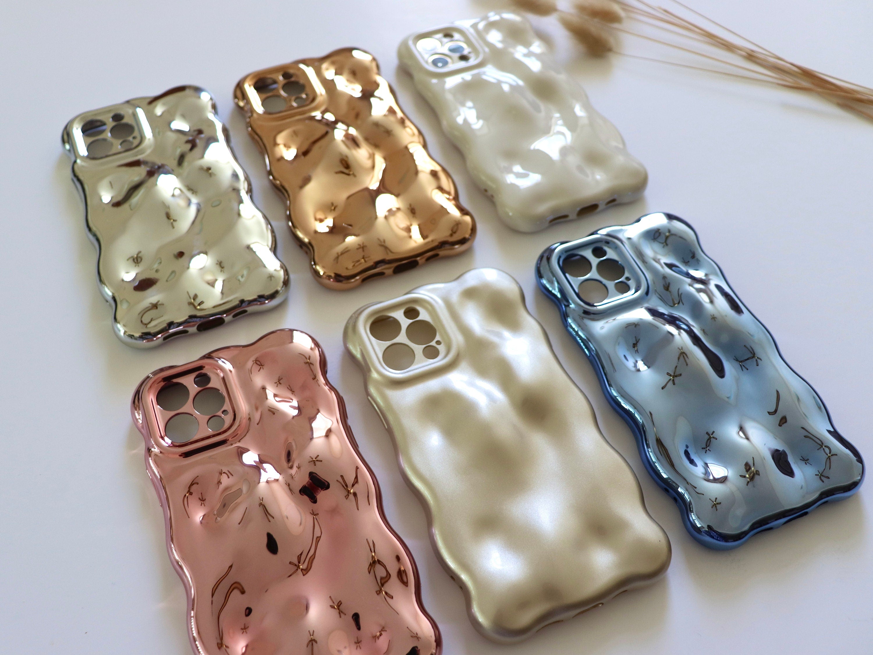 Wave Swirl Phone Case, 3d Phone Case | iPhone 15, iPhone 14, iPhone 13, iPhone 12, iPhone 11, Pro Max Mini Plus, Aesthetic Phone Case