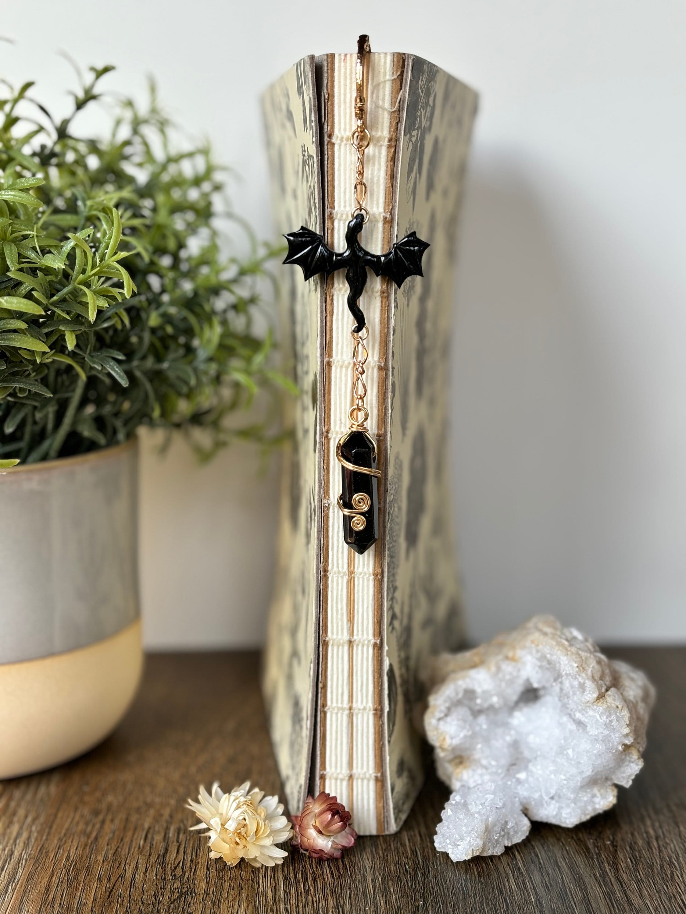Black Dragon Rider Bookmark
