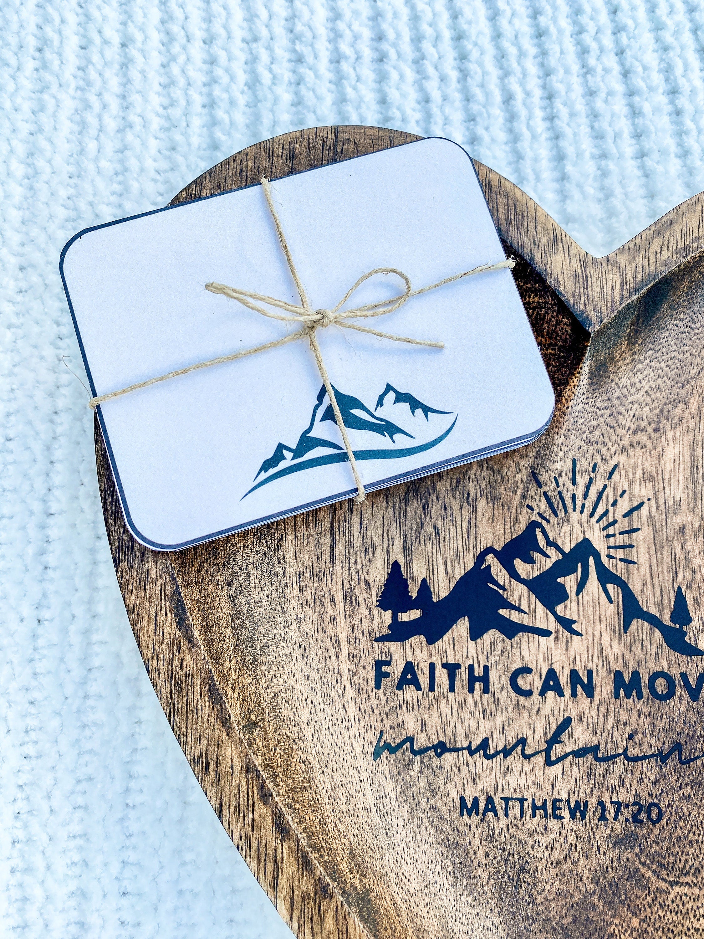 Scripture Bowl Personalized Wood Prayer Card Bowl Blessing Bowl Christian Gift Bible Verse Gift Housewarming Gift Wedding Gift Encouragement