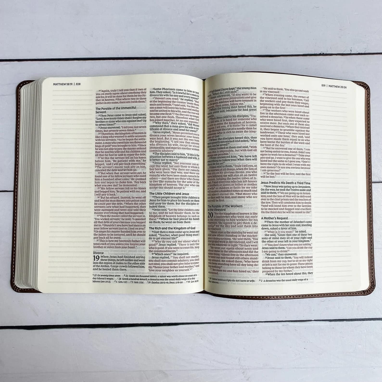 PERSONALIZED NIV Journaling Bible - Grass and Flowers - Add Your Name - CUSTOM