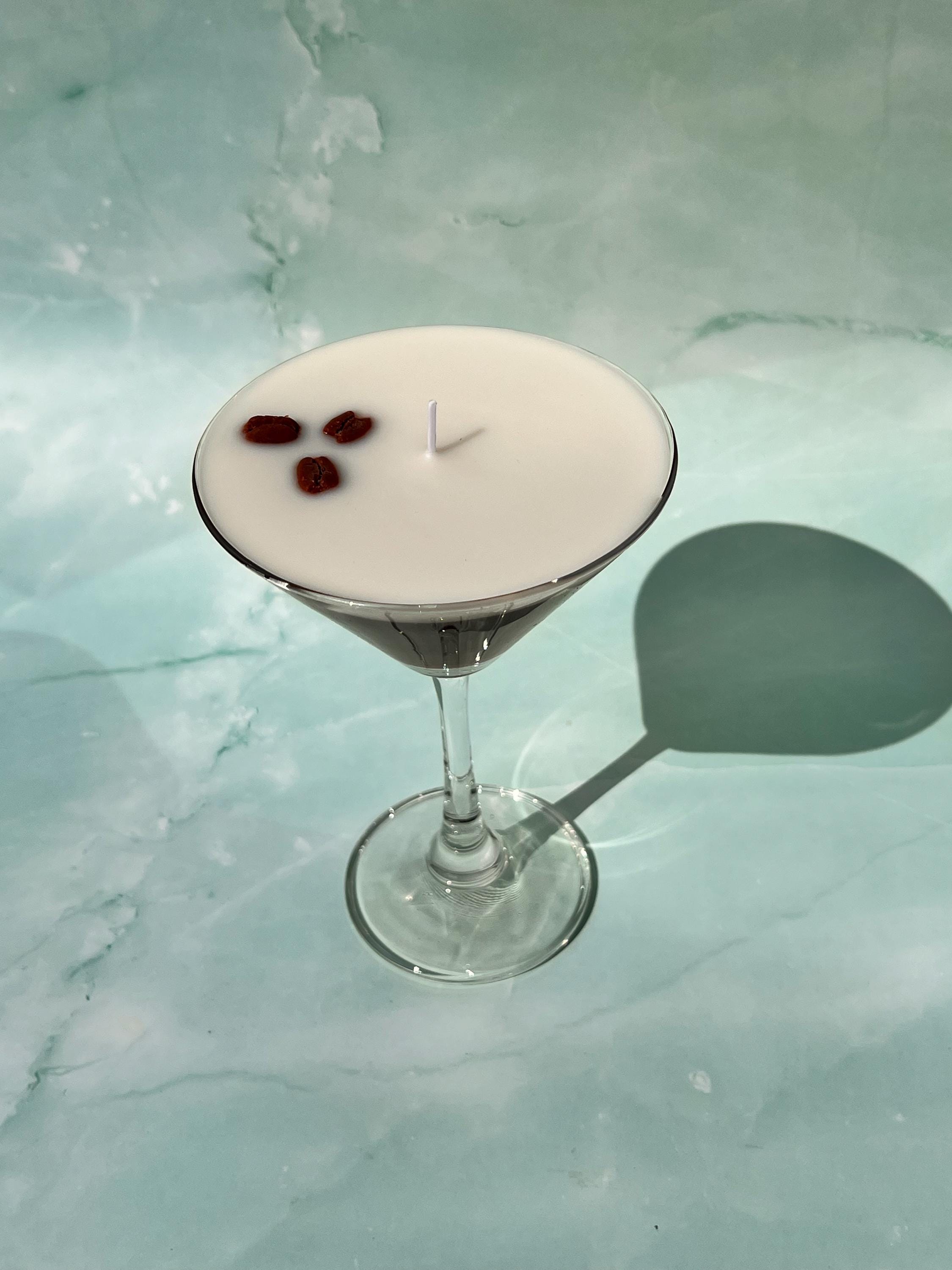 Espresso Martini Candle Realistic, 9oz Coffee Candle, Birthday/Christmas/Wedding Gift for Her/Espresso Martini Lovers/Coffee Lovers