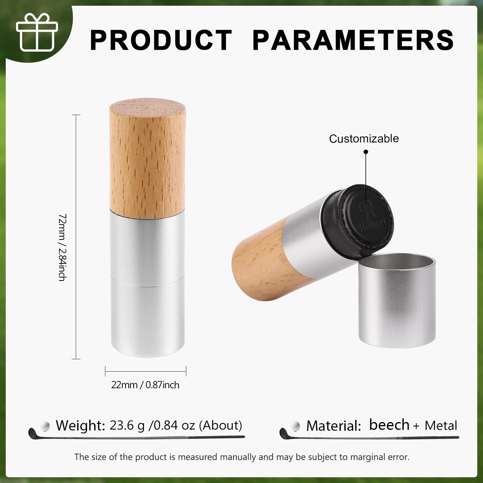 Personalized Logo Icon Golf Stamp with a Metal Box, Father's Day/Birthday/Christmas Gift for Golf Lovers/Team/Coach